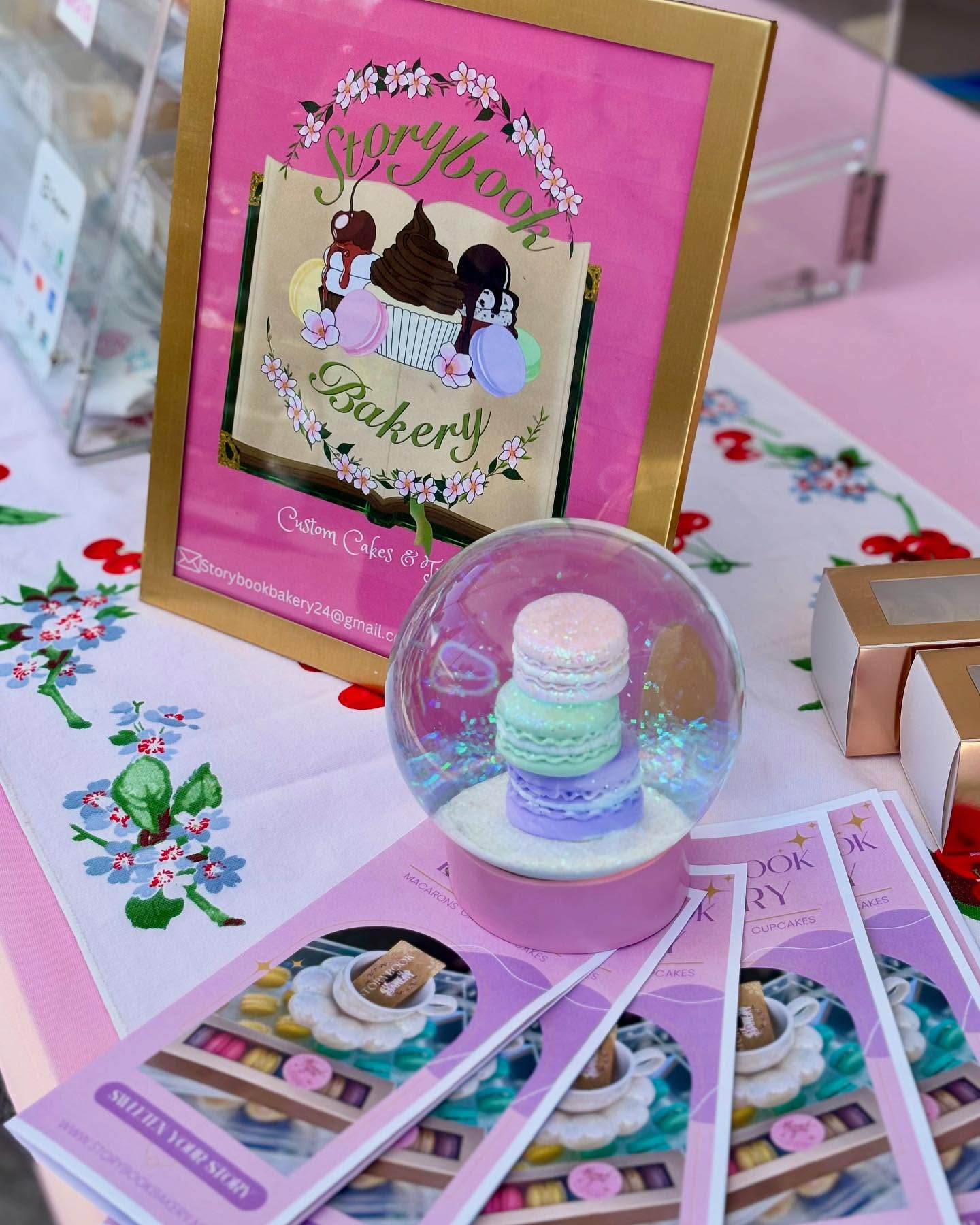 Rock ‘n’ Roll is pretty SWEET! 🎸🍬 School of Rock: Field Day is happening NOW! From 3pm-9pm We’re here @themillonetowah for a day of fun, and we brought some delicious Macarons and Bundt cakes! Come enjoy the music and a sweet treat! #storybookbakery #goinsocialevents #themillonetowah #schoolofrock #schoolofrockfieldday #macarons #macaronsofinstagram #bundtcakes #minibundtcakes #smallbusinesssaturday