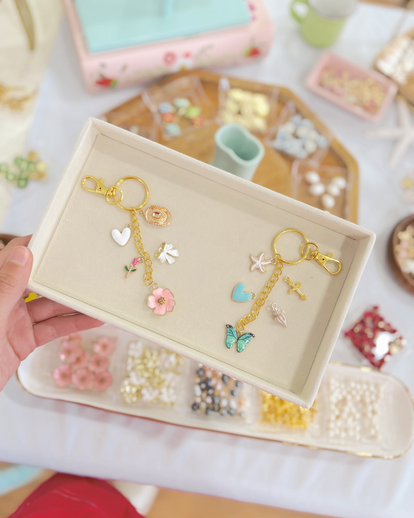 here comes the sun ☀️summertime charms are coming in & I can’t wait to create with you!