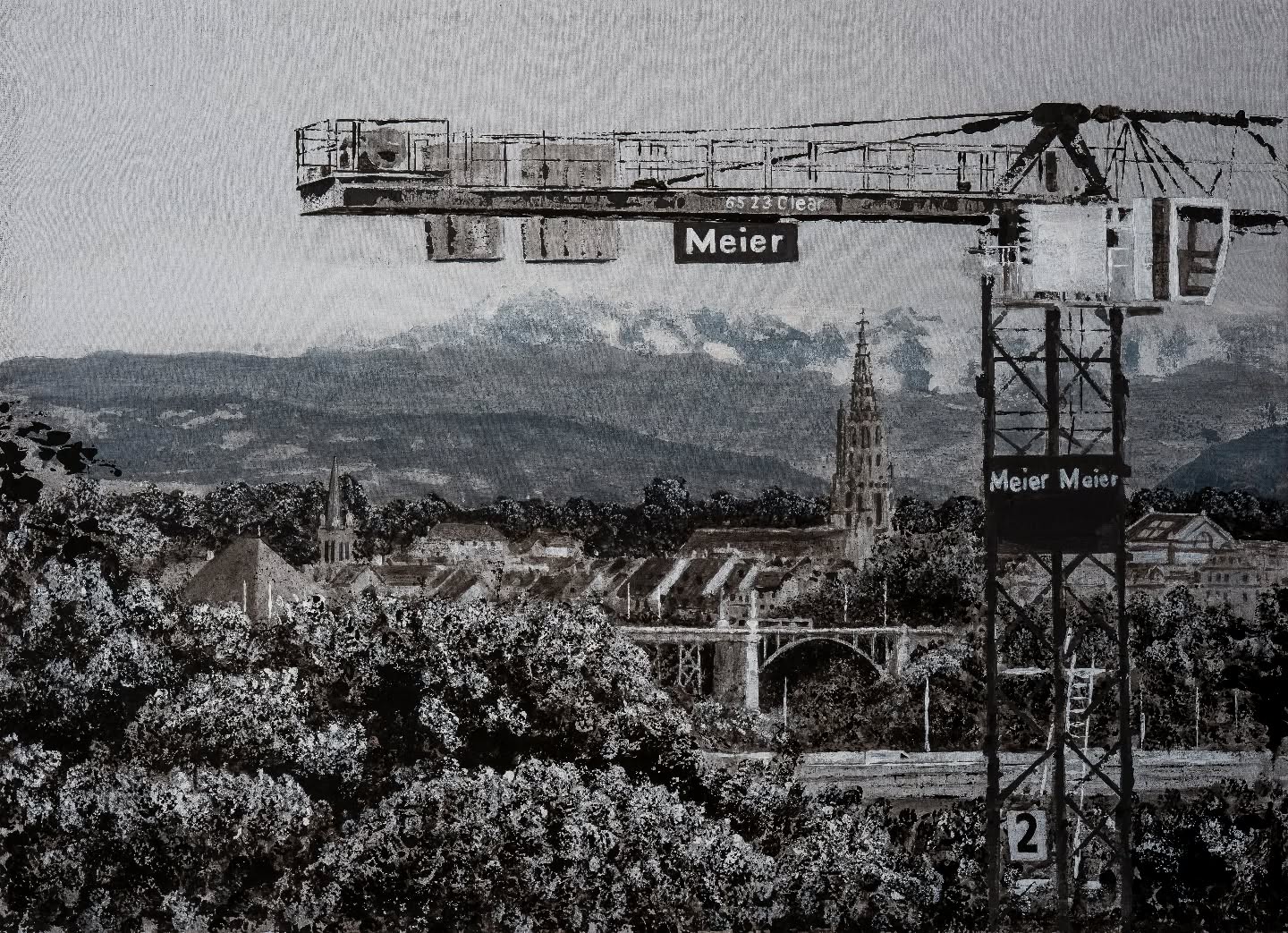 Acryl 70x50
#art #painting #bern