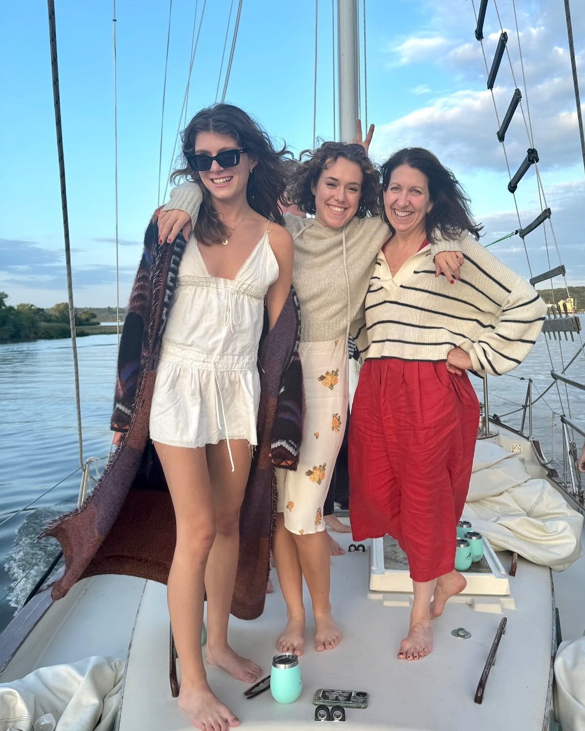 My heart is full with love, gratitude and respect for these two, @annaffrench and @ffrenchvanilla who have made me a Mama and continue to amaze and teach me every day, sailing through life with elegance and humor...and for all those who mother and nurture. Thanks for making this world a better place. Happy Mother's Day. ❤️