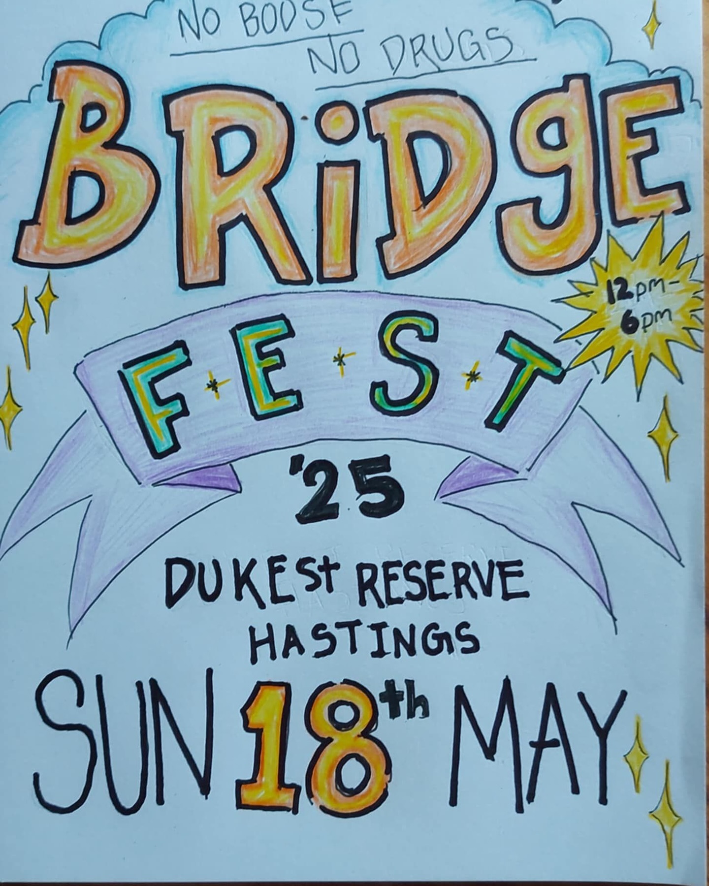 This Sunday our Senior Company presents a distillation of their mahi in devising Piki Ake - Rising, as part of BridgeFest, a community celebration at Duke Street Reserve in Hastings.
The short performance takes place at 1.30pm followed by an offering from our artistic director Jandyra Maciel.
BridgeFest is a celebration of local writer and former HaBYT parent Bridget Freeman-Rock who has triumphed over cancer with courage and determination.
Koha entry.