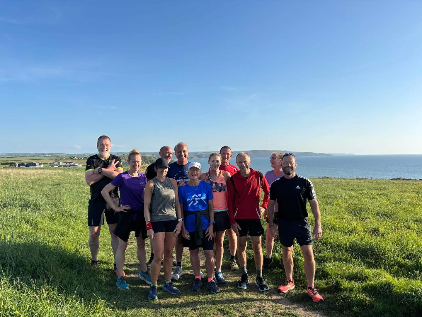 Last Tuesdayโs social run in the sun. Whatโs everyone training for?