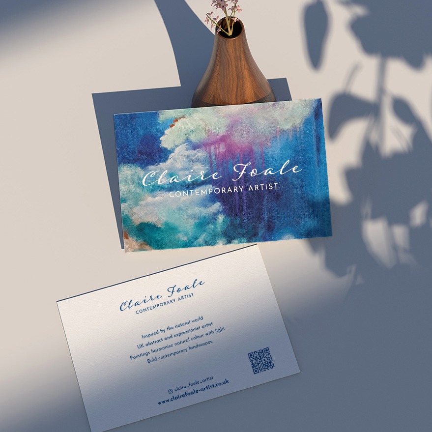 Forty years ago my dad told my older sister she couldn't take Art O'Level. When my turn came to choose I insisted on taking Art and have been fortunate to have had a very creative career.
So it was almost beautiful to recently knock up this brand and build an online gallery for her now she has taken up painting!
Built using a simple Wix template over a couple of days when we were both back home for New Year, I also created a logo and instagram page. She likes teal and I knew the project needed a hand-written style font so did this simple brand, with no time to over-think it, aiming to look both arty and contemporary.
Creating an online presence can be quick if you use the right tools... and designer 😉
@claire_foale_artist
#artistwebsite #artistbrand #artanddesign #graphicdesign