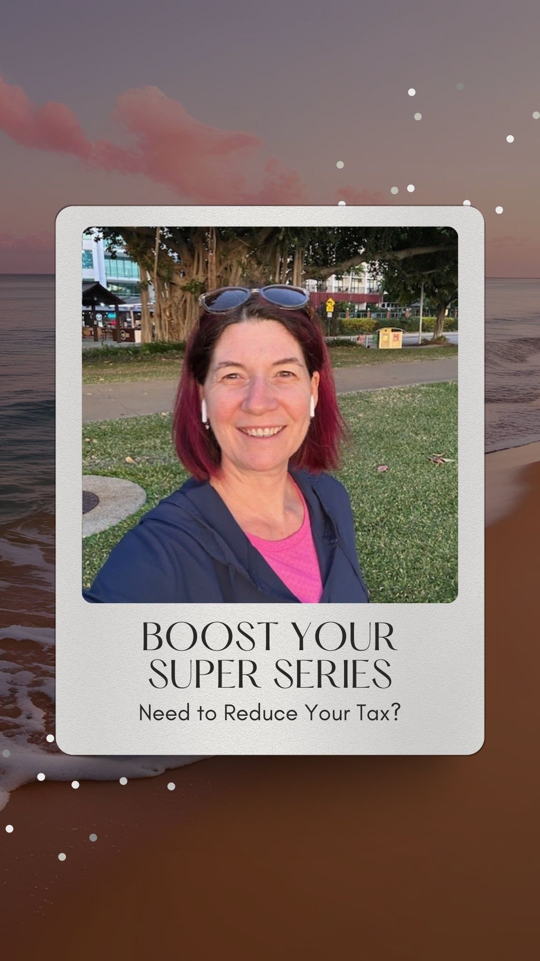 Need a tax deduction this financial year?
Time is running out to contribute more to your Super and claim a tax deduction against that contribution.
With only seven weeks until 30 June the time is now!
There are some rules around how to do this so check with your financial advisor or accountant or DM me for more information.
#superbooster #reducetaxeslegally #moneycoachforwomen #financialadviserforwomen #leisaqfinanciallifestylist #happywealthyheartspodcast