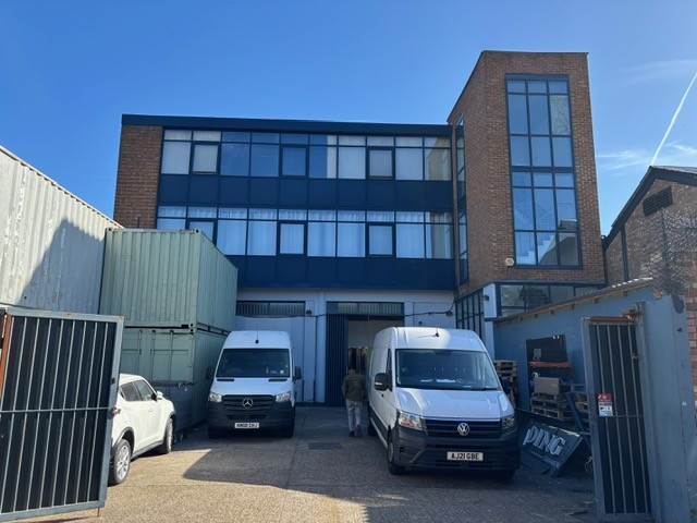 New Instruction!!
185 Park Avenue, London, NW10 7XH
Industrial/Warehouse building with own self-contained yard
The property comprises a warehouse over the ground floor with ancillary upper floors and a secure forecourt with parking/loading. The property benefits from a single roller shutter measuring approx. 3.65m in height. The floor-to-ceiling heights range from approx. 2.30m -4.60m on the ground floor, along with approx. 3.0m and 3.15m over the first and second floors, respectively. The premises benefits from a gated forecourt/parking, providing loading facilities, as well as a goods lift servicing all floors, which can hold up to 22 passengers.
9,783 Sqft (909 Sqm)
To Let