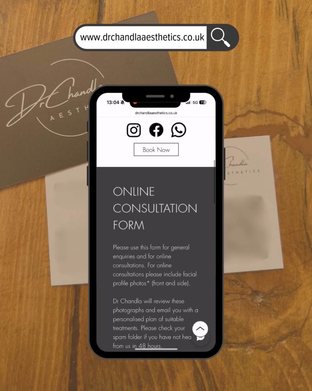 Busy Schedule? Want to know more about Aesthetic treatments but don't have time to book a consultation?
Whether you are looking to improve the quality of your skin, reduce the effects of aging or enhance your features with volume and definition, we have the treatment for you and we can provide you a bespoke treatment plan without a face-to-face consultation.
All you have to do is complete our online consultation form and upload clear photos of your front and side profile and we will aim to get back to you within 48 hours!
Contact us and take the first step to help us achieve your cosmetic goals! Complete our online consultation form today at:
🌐 drchandlaaesthetics.co.uk/contact
Dr Chandla Aesthetics is a Doctor Led Medical Aesthetics Clinic.
#DoctorLedAesthetics #aestheticsdoctorsolihull #aestheticsdoctorwestbromwich #aestheticsdoctorbirmingham #filler #skinboosters #polynucleotides #virtualconsultation #consultation