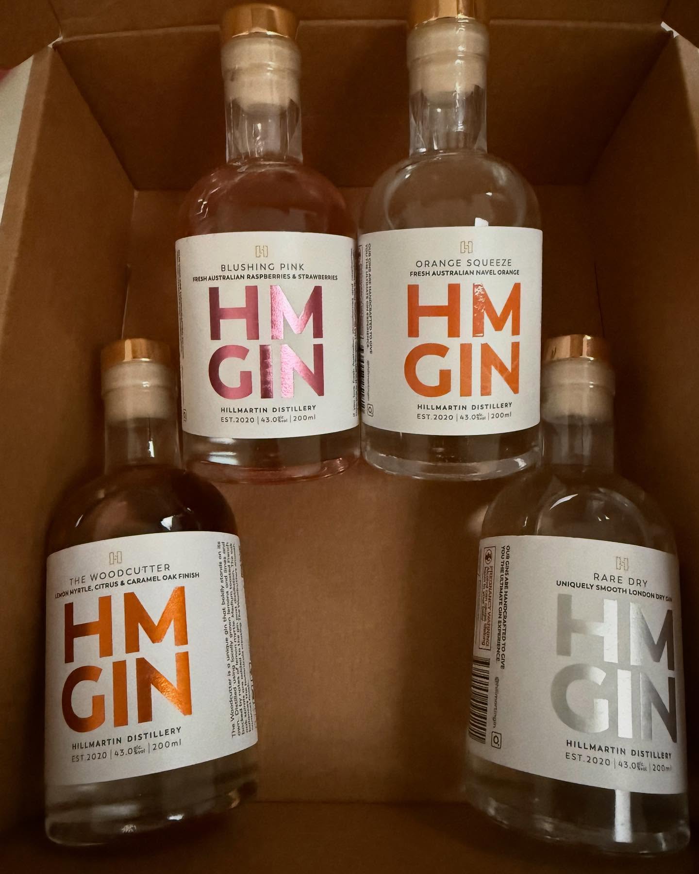 Such a great package waiting for me today at home! @hillmartingin @amy_hmgin Amy and I have been having some great gin chats and I’ve been interested in their chilli gin! Thank you for such a great lot of gins that will be enjoyed!