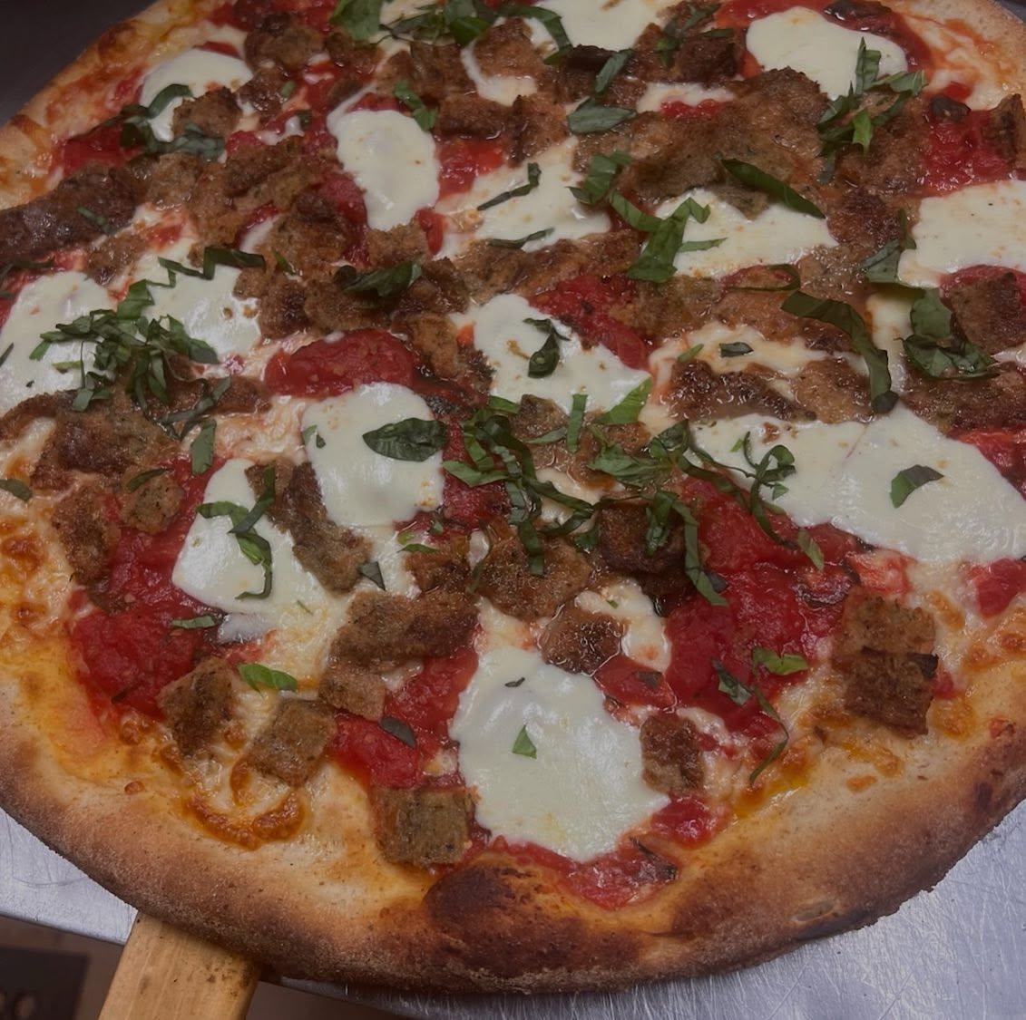 🍕❤️Margherita Pizza with Eggplant❤️🍕