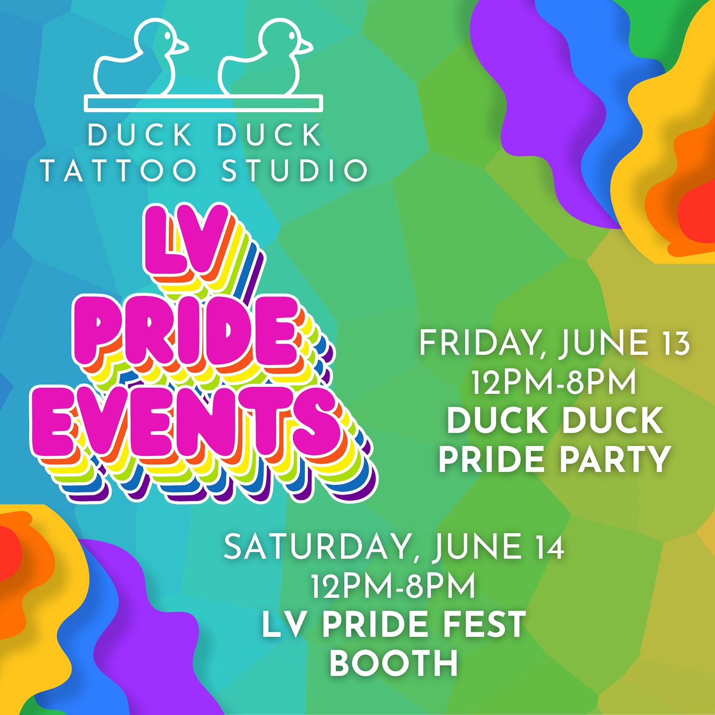 🌈✨ DUCK DUCK PRIDE WEEKEND ✨🌈
We’re throwing down some serious queer joy for @lvpghpride and we want YOU to celebrate with us! 🏳️🌈💖
Reminder that we’re 100% queer owned and operated! 🏳️🌈🏳️⚧️
🦆 FRIDAY, JUNE 13 – Duck Duck Pride Party
📍 Duck Duck Tattoo Studio | ⏰ 12pm–8pm
Join us for a studio celebration featuring:
🖤 Flash tattoos with Pride, queer, Friday the 13th, and sapphic themes
🌈 Special guests The @pittsburgh_lesbiyinz with temp tattoos + fun!
🦆 SATURDAY, JUNE 14 – Lawrenceville Pride Festival
📍 Goodwill Parking Lot | ⏰ 12pm–8pm
Find us at the fest with:
🎨 Flash tattoos
🖼️ Queer art for sale
👑 Drag queen merch
💖 Plus: the one and only Kylie Fortissimo (aka our own @tatted_ken_doll !) womanning the booth 💅🏻✨🪩
Come feel the love, support queer artists, and get some ink while you’re at it.
We can’t wait to see all your beautiful faces! 🦆💖