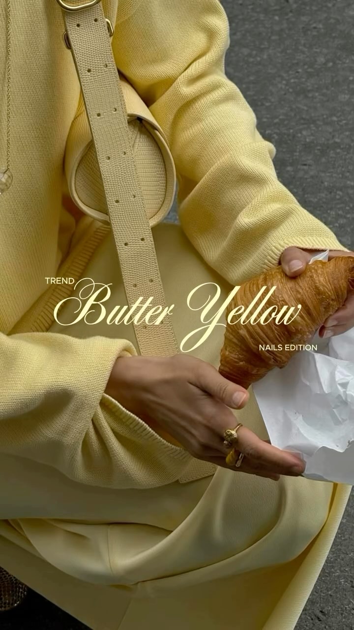 This spring is all about butter yellow! 🧈
To get into the full spring-summer mood, start with your nails — buttery soft, sun-kissed and fresh! 🤍
Here’s a quick tutorial to get the look ✨
#ButterYellow #ButterNails
