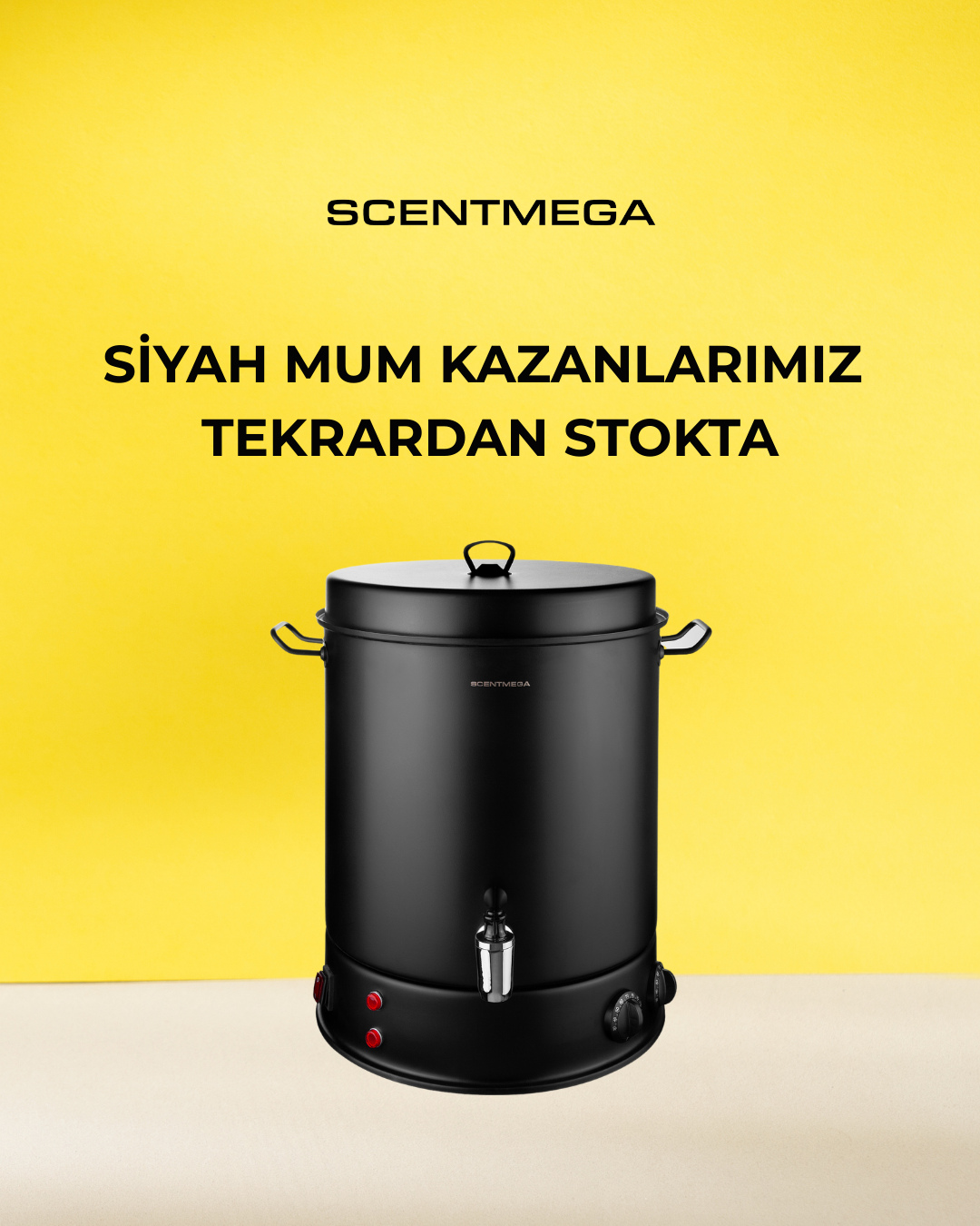 3 Farklı boyutuyla siyah renkteki mum kazanlarımız tekrar stokta.
6 litre,12 litre ve 36 litre boyutlarıyla ister parafin ister soya wax üretimlerinizde rahatça kullanabileceğiniz kazanlarımız 5 yıl garantilidir.
.
.
.
.
.
#mumkazanı #mum #mumeritme #candle #candleproduction #mumüretimi #scentmega