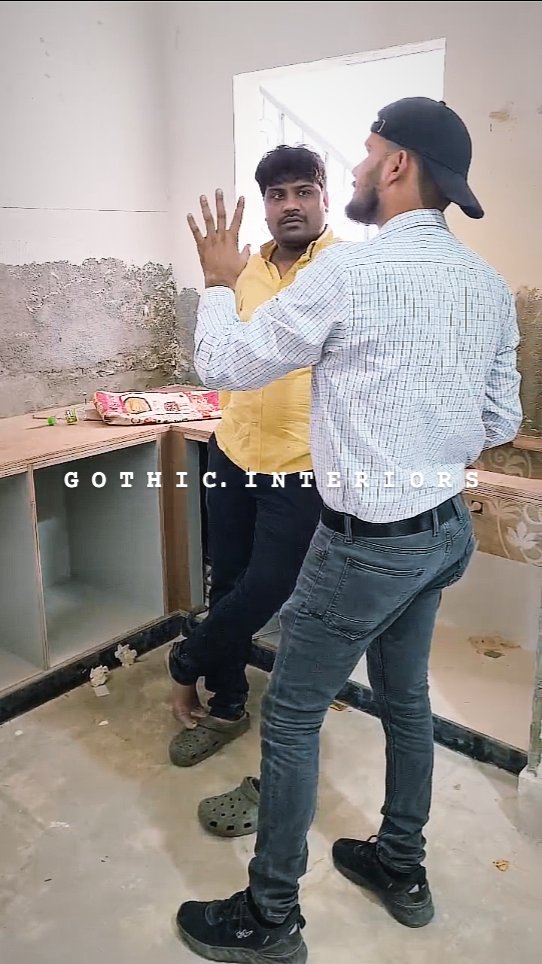 Behind every great space is a vision coming to life. Stay tuned for the grand reveal! Ready to design your dream home? Let’s talk!
.
.
@gothicinteriors
.
.
.
.
.
.
#lucknowinteriordesigner #lucknow #lucknowdesigns #lucknowhomes #LuxuryInteriors #kitchendesign #homedecoration #homeinteriors #reels #trending #viral #instagood #instabusiness #interiordesign