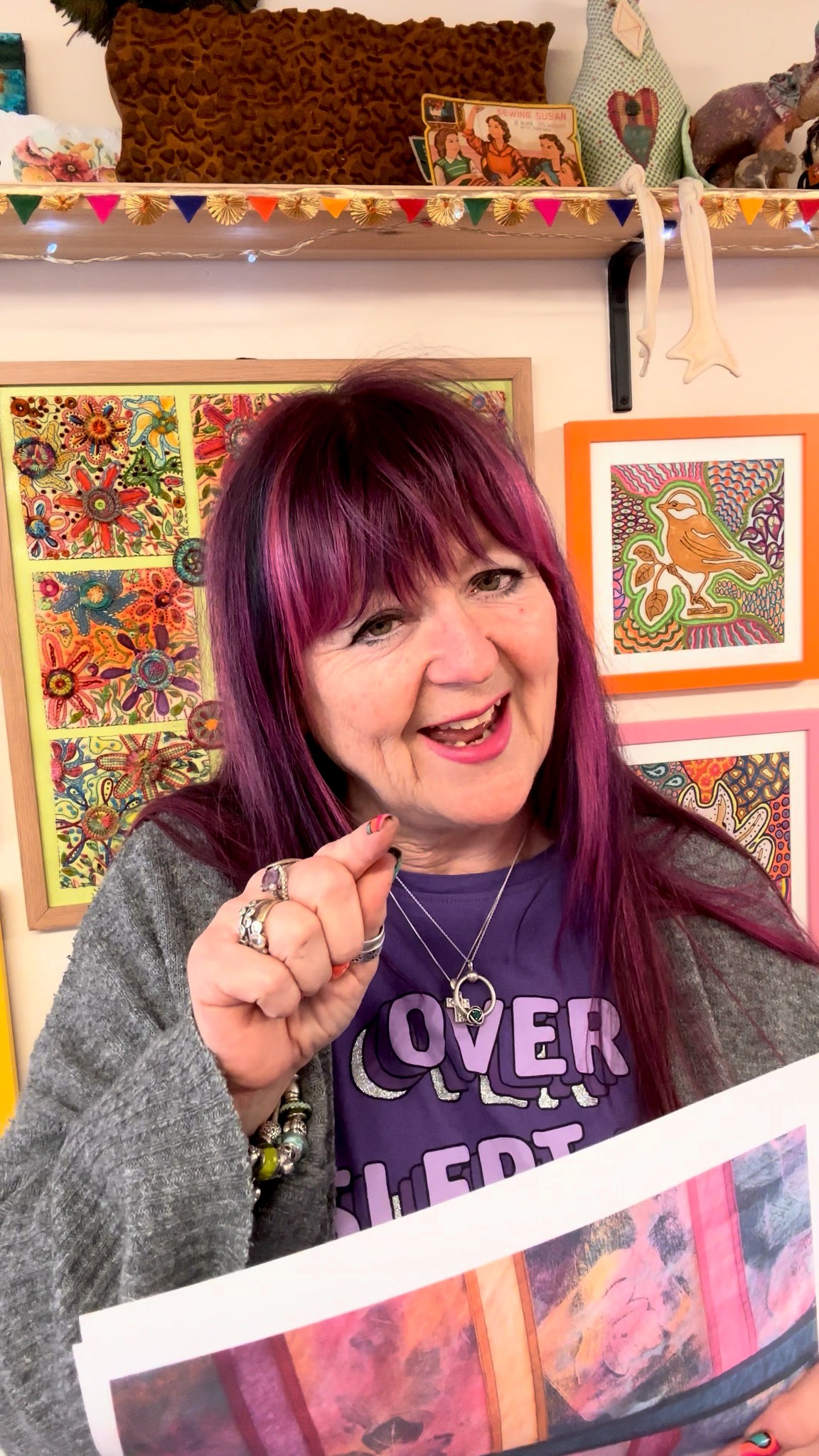 Mary McIntosh will at the Studio on Saturday 24th May for her amazing 'Monoprint Magic' workshop. We've got 2 spaces available and we'd love to see you there. Head to the website to book your space and we'll see you then!