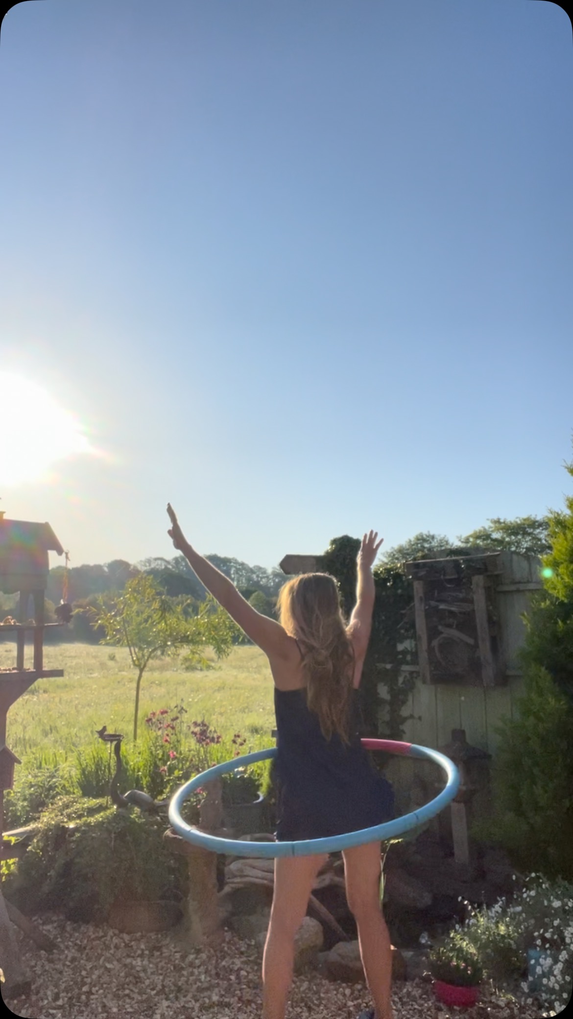 Welcome every beautiful day , And never forget to stop and Play ! #lovelife #newday #look #sunrise #active #freshair #countryside #protectnature #swimwild #hoolahoop #love #life #fresh #new #insta #environment #wildwoman #smelltheflowers #dawnchorus #summervibes #freetobeme #a