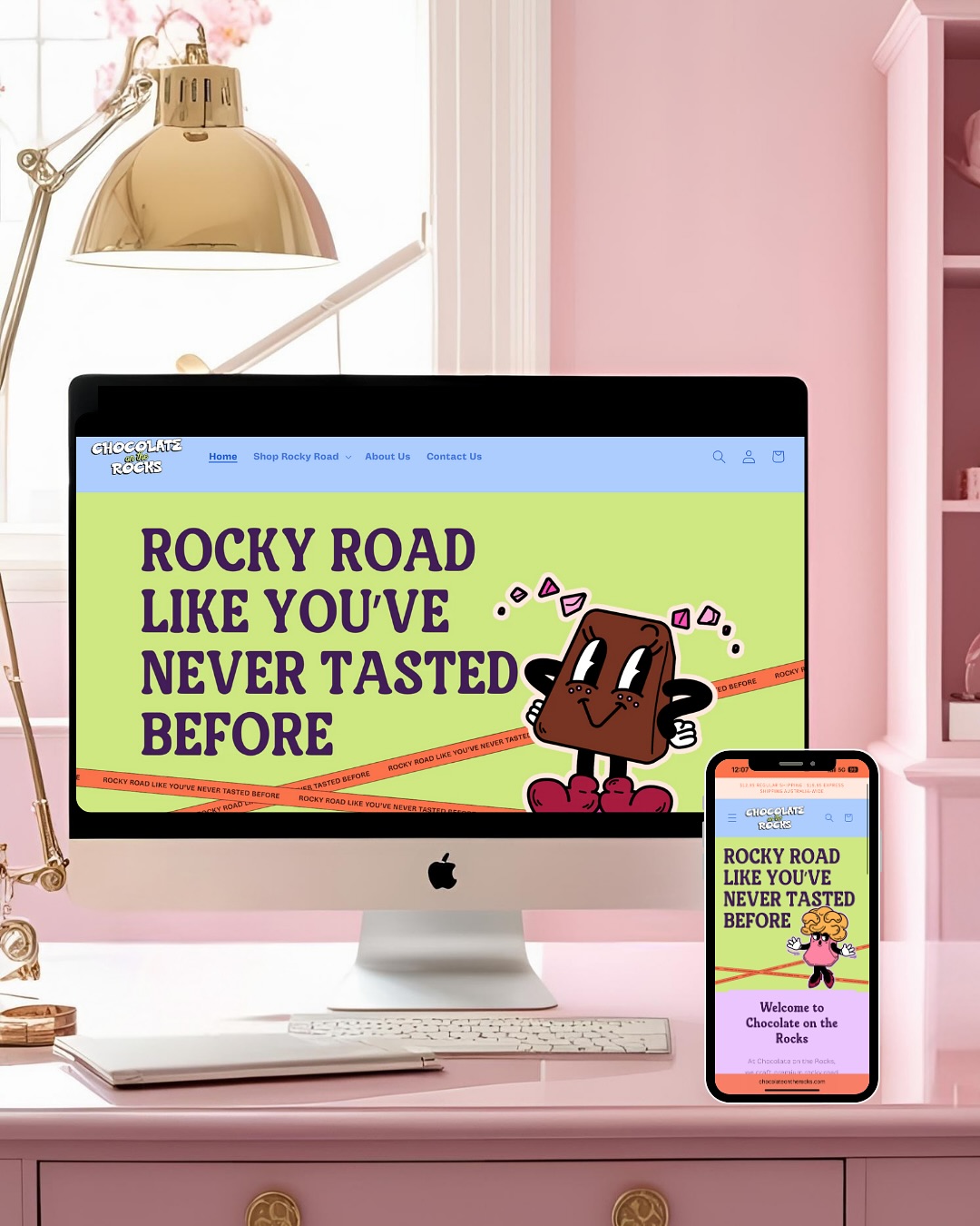 Meet our sweet and playful friends @chocolateontherocks 🍫
We had the pleasure of working with them to:
• Implement and roll out their new branding on their website
• Website copywriting
• Design their new website
We’re looking forward to their official relaunch, happening soon ✌🏼