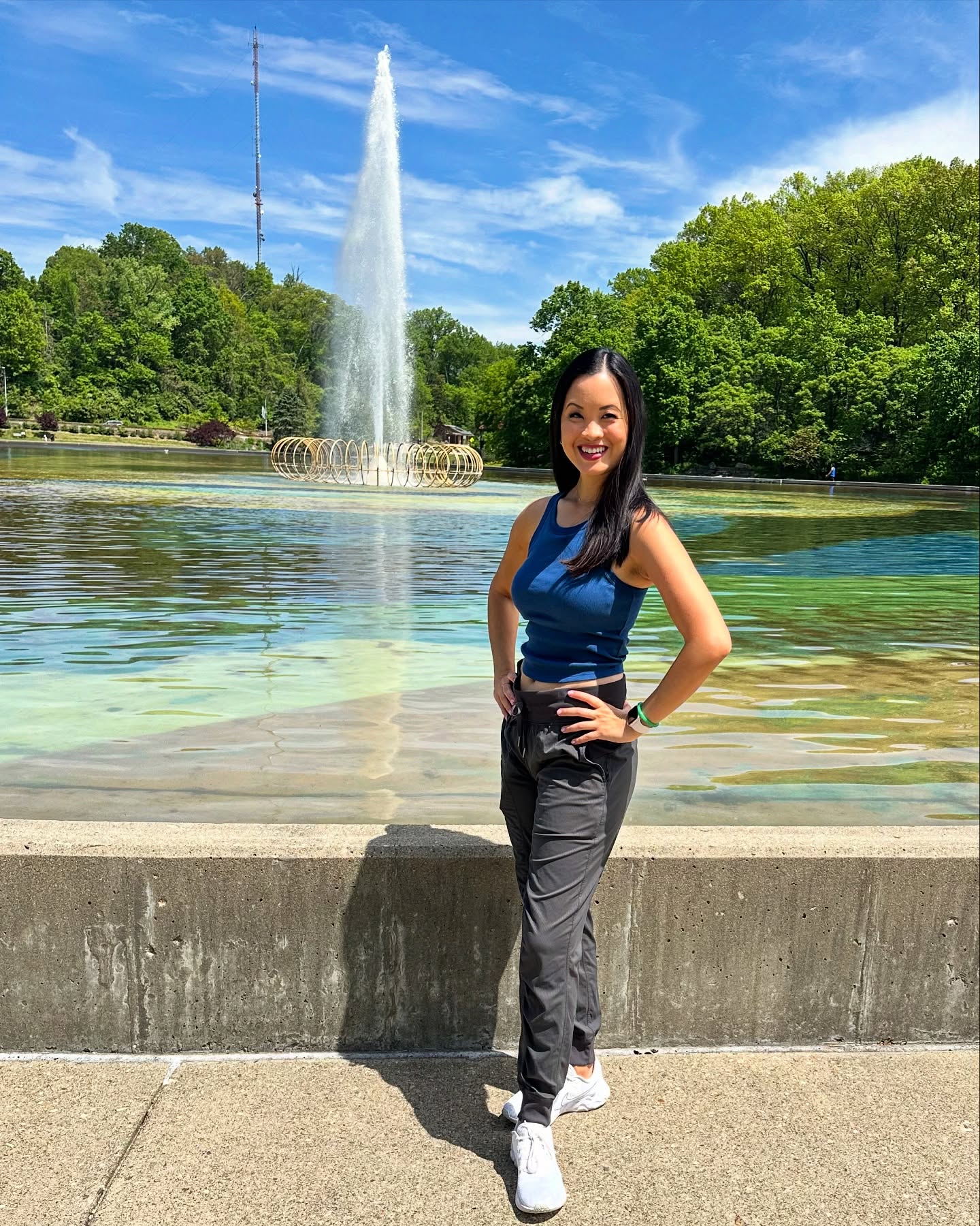 Always a blast in the Queen City! 👸🏻
•
•
•
•
#Cincinnati #EdenPark #QueenCity #WorkTravel #Wanderlust #SportsJournalist #SawyerPoint
