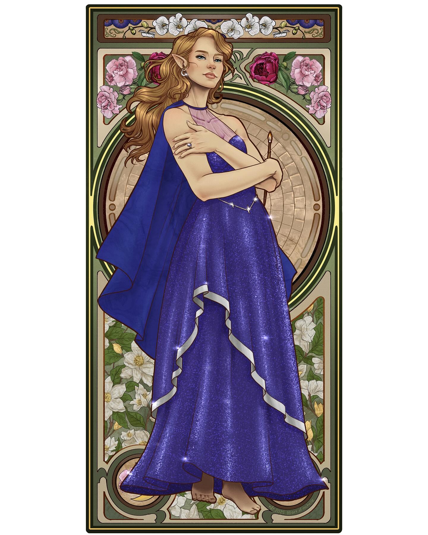 2 of 6. Here is the next in my 6 part series 😍 I truly love the process for these and am so happy with how they are looking!!
#Digitalart #canadianartist #femaleartist #procreate #ipad #applepencil #artistsoninstagram
#artistsofinstagram #fantasy #fae #woman #artist #artnouveaustyle