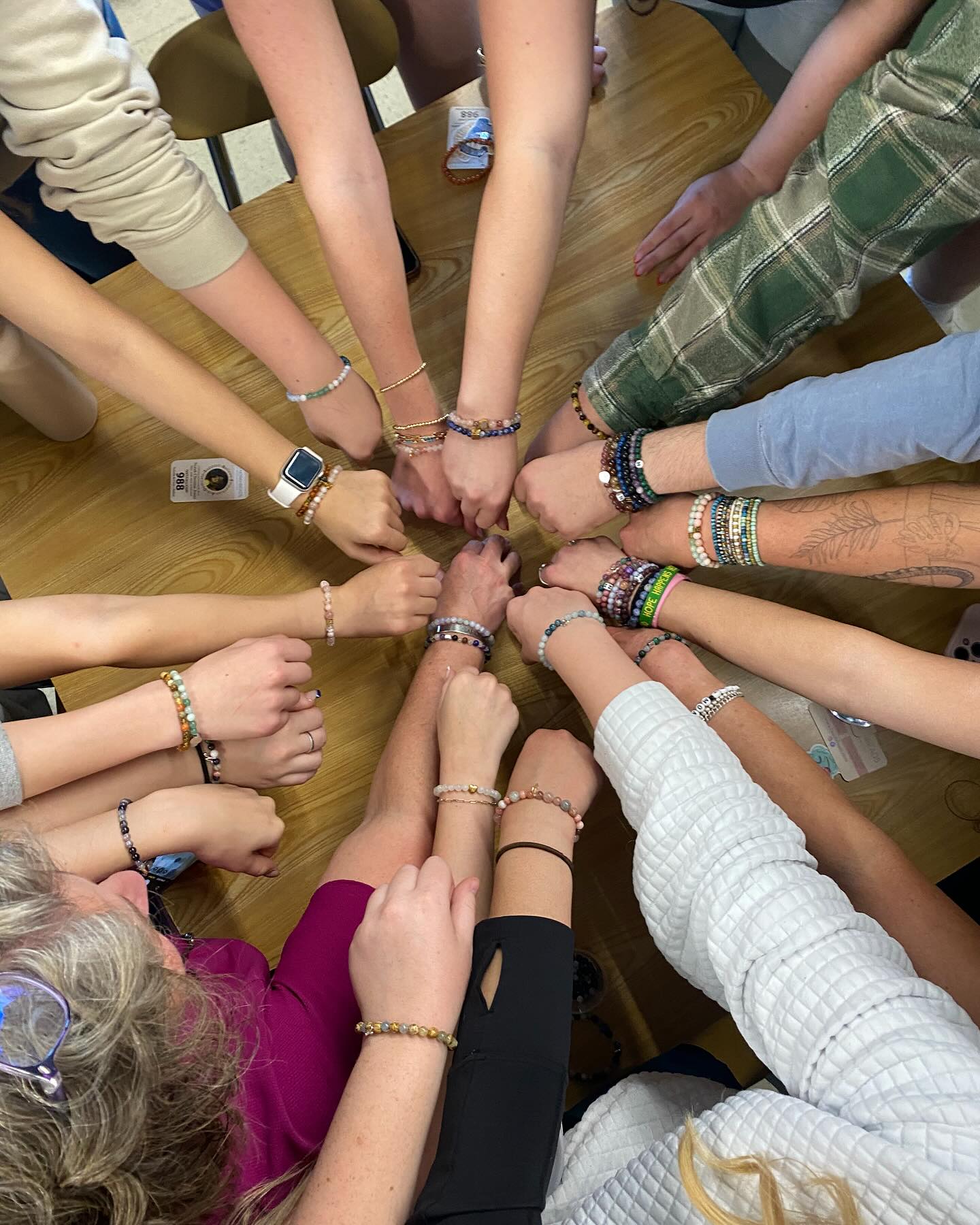 I was invited to share with a great group of students at Bellow Free Academy in St Albans today for Mental Health Awareness Month. I shared about Norah’s story, and we talked about the 988 crisis line and the importance of reaching out for help. Mental health is a lifelong journey so take care of yours and equip and familiarize yourself with the supports available. You are not alone. #mentalhealthawarenessmonth #suicideprevention #norahbeads #988lifeline #988