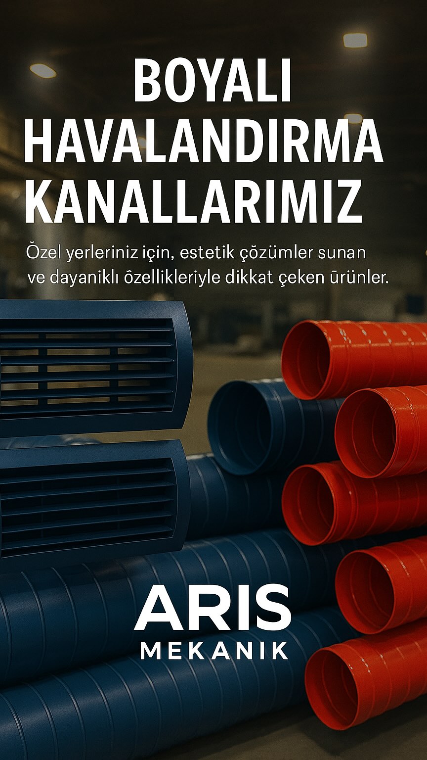 #arismekanik #havalandırmakanalları #fırınboya #kafeteryahavalandırma #keşfett