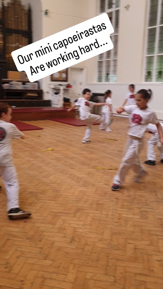Great energy in our Saturday morning kids class!! Fabulous support from adults capoeirastas playing live every week 🙌 👏#capoeirafun #capoeirasheffield #kidsmartialarts #senzala #playcapoeira #kidsmovement #youngcapoeirista #capoeirakids