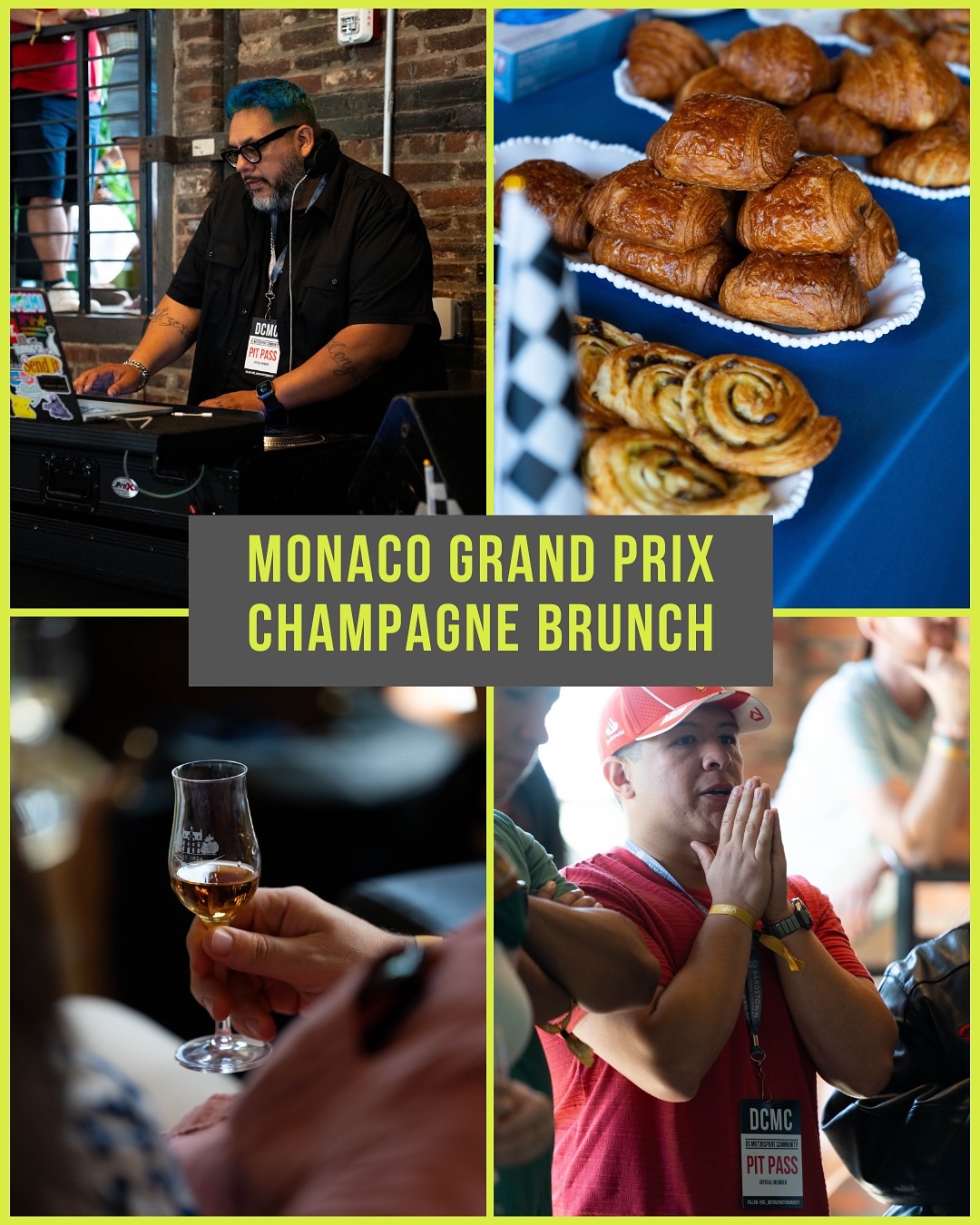 The vibe?
Moët in hand. F1 on screen. Brunch, the DCMC way.
For one unforgettable morning, we’re turning Union Market into a slice of the Riviera, where fast cars, fine wines, and race-day glam come together in true Monaco style.
✨ Come for the Champagne.
🏁 Stay for the thrill.
Sunday, May 25
8 AM – 12 PM
AutoShop, Union Market District
🎟️ Tickets are still available, so don’t miss out.