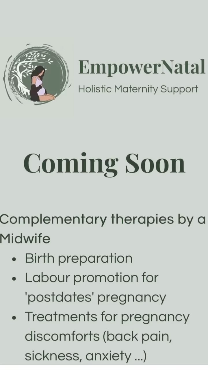 So exciting 🤩 My offerings are coming soon 🙏
Reach out for further information 😊🤰🏻
#midwife #midwifery #complementarytherapies #holistictherapy #maternity #pregnant #pregnancy #oxfordshire #banbury #oxford #massage #acupressure #aromatherapy #essentialoilblends #hypnosis #reflexology#birth #birthworker #doula #warrickshire #brackley #chippingnorton #bodicote #adderbury #bloxham #deddington #kingsutton #bicester#byfield #middletoncheney
