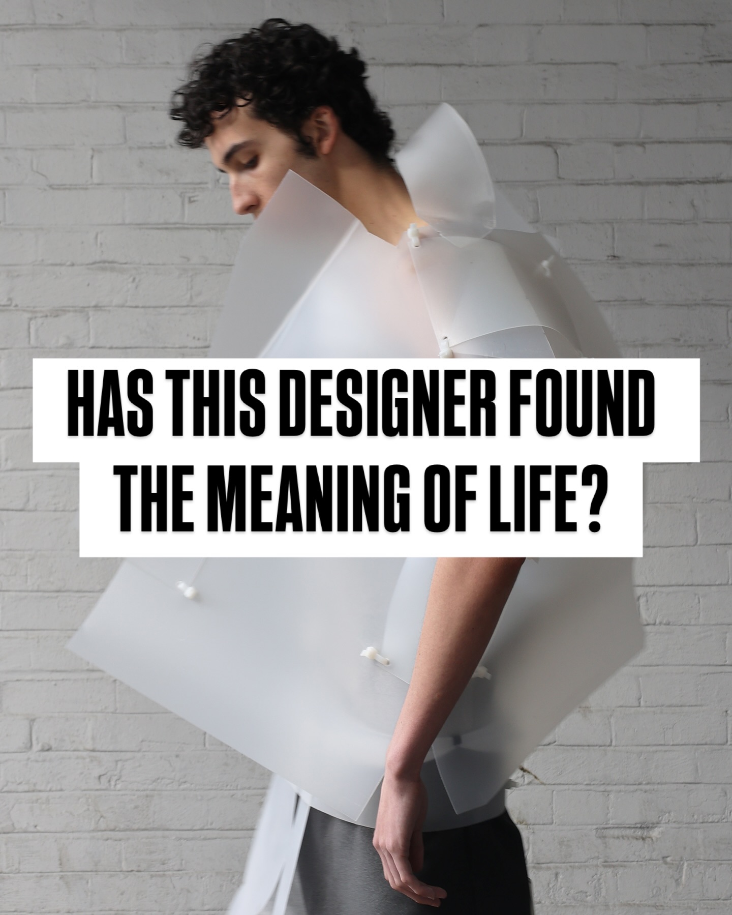 “The Last Man is there in acceptance of what is,” says @bafcsm Menswear designer @AlisaDylevy, as she presents her interpretation of the egg, where life begins and nothingness seems truly apparent, her project “The Last Man,” symbolises the suspension of “Inherent in the meaning of life without narrative, morality, or objective truth.” It makes us ask the question: Is this what life has been all about?
Designer: @alisadylevy
Photographer: @goosoheegoo
Print: @goosoheegoo
Model: @robbiereed_ @tylersastre
#DESIGN #FASHIONDESIGN #FASHION #STYLE #LIFE #EGG #ART #BIRTH #REBIRTH #SCULPTURE #ARTIST #EMERGINGDESIGNER #EMERGING #EMERGINGARTIST #CONCEPT #ASTHETIKMAGAZINE #FASHIONDESIGNER #BAF #JACKET #MODERN #NEW #VIRAL #EXPLORE