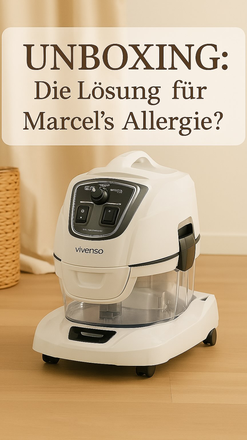 UNBOXING – Unser neuer Mitbewohner zieht ein!
Wer mich kennt, weiß: Ich probiere (fast) alles aus, was meinem Sohn mit Hausstaubmilben-Allergie den Alltag erleichtern könnte.
Heute durfte ich endlich den Vivenso auspacken – ein Gerät, das nicht nur saugt, sondern die Luft gleichzeitig mit Wasser filtert. Ich bin gespannt, wie sich unser Alltag damit verändert.
Kennt ihr solche Geräte? Habt ihr Erfahrungen mit Allergien?
Ich halte euch auf dem Laufenden – und wenn ihr Fragen habt: schreibt mir gern!
#Unboxing #Vivenso #Hausstauballergie #MamaAlltag #ReinigungMitWasser #AquaPro #Familienleben #SaubereLuft #Allergikerfreundlich #Mamaleben #Sauberkeit #Luftreiniger #NeuerLiebling #MamaEmpfiehlt #GesundZuhause
