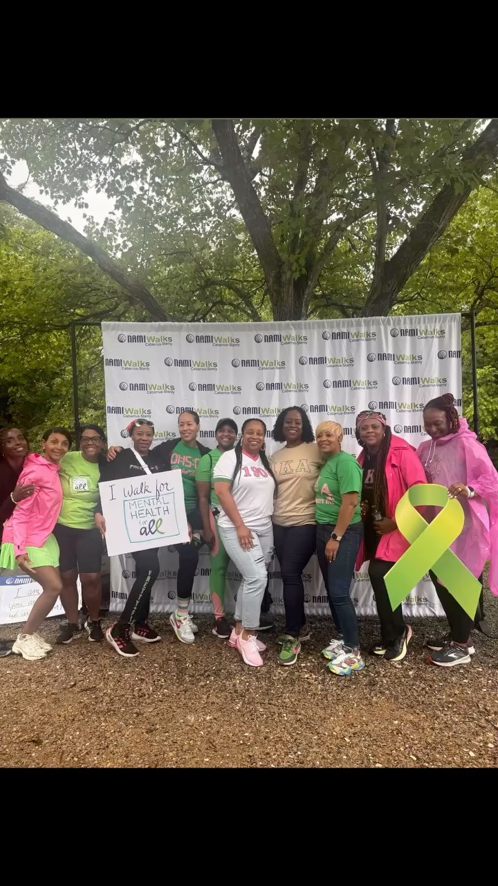 Rain didn’t stop our shine! ☀️💗💚
Lambda Upsilon Omega walked in unity to raise mental health awareness and support @namiwalksnc during the rain today. We ended the day with sisterhood and sweets at a Black-owned ice cream shop — the perfect finish to a purposeful day!
Service, sisterhood, and community — what a lovely day!
#LambdaUpsilonOmega #mentalhealthawareness❤️ #SisterhoodInAction# #SupportBlackBusiness #AKA1908 #purposedriven #namiwalks #cabarruscounty