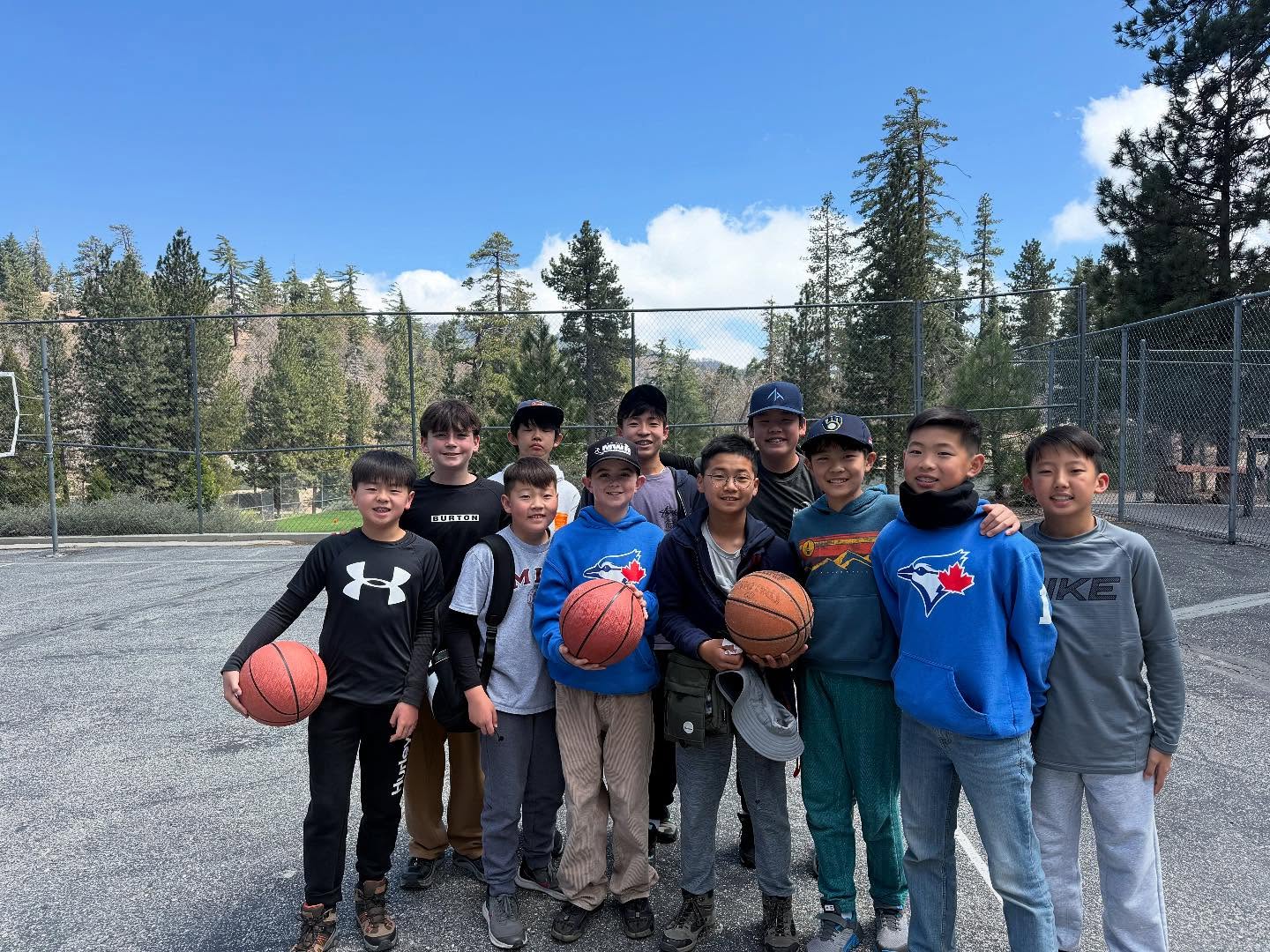 Day 2 at 6th grade Outdoor Science School!