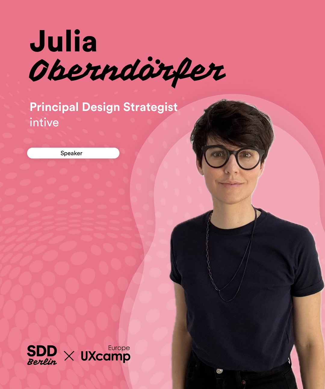 We’re excited to feature Julia Oberndörfer as a key speaker at the upcoming collaboration between @sddberlin and @uxcampeurope! Get your free ticket via luma – link in bio.
Currently serving as the Principal Design Strategist at @intive_tech, @jul_ou ’s journey from physical products to digital innovation reflects her commitment to holistic solutions.
In her talk, “Lost in AI? Design Cuts Noise,” she will explore how to navigate the complexities of #AI to create impactful design outcomes that resonate with both #people and #businesses.
Join us on June 5th, 2025, at @thoughtworks Berlin, our generous sponsor and host, for an evening filled with inspiration and engaging discussions.
Seize the chance to gain insights from Julia and network with fellow design enthusiasts!
Let’s usher in the summer with #creativity and #teamwork! 🚀
#SDDBerlin #UXCampEurope #JuliaOberndörfer #KeySpeaker #DesignInnovation #AI #Community #Inspiration