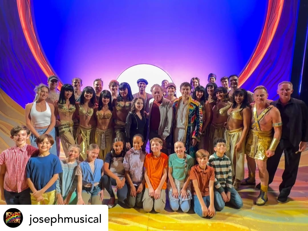 When The Lord comes to visit!
Our Zachary is in his element 💖
Posted @withregram • @josephmusical What a DREAM to have @andrewlloydwebber join us today at @mayflower.theatre ✨️