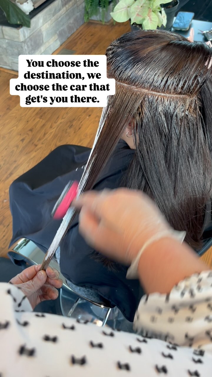 We know the terminology can be overwhelming and confusing. You do not need to know what technique you want.
All you need to come to your appointment armed with is the desired end result. Bring pictures of what you like and what you don't like.
We will ask clarifying questions to understand what your goal is. It's our job to determine which tools in our tool box to reach for.
Tip: look for pictures that reflect the tone of the color you want and also look for pictures that have the placement of the color you want.
Tone AND placement. 👏🏻
Less stress more Pinterest. We've got you. 😉
#rochesterny #rochesternysalon #hairinspiration #pinteresthair #salontips