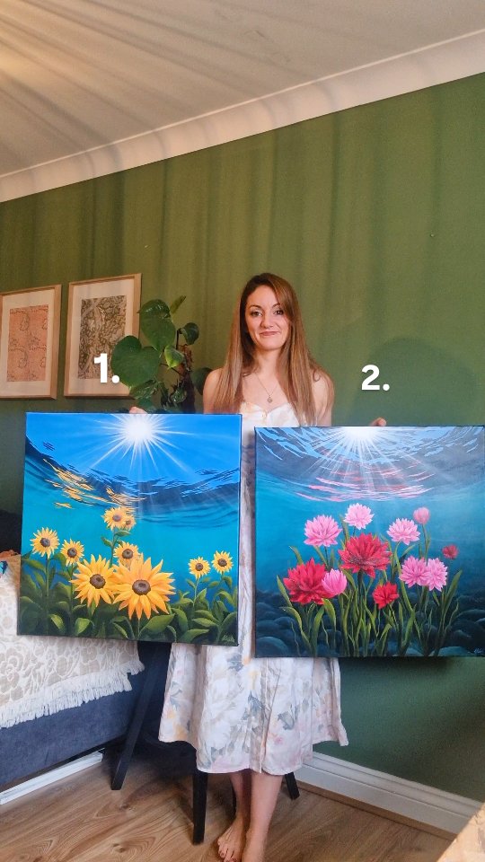 🎨 Art is so beautifully subjective, and that’s what makes it so special. I’m curious—which of these two paintings speaks to you more—1 or 2?
I’d love to hear how they make you feel! 💭✨
#artreveal #subjectiveart #fineart #acryclicpainting #flowerart #artcollection #creative #creativejourney #artistsoninstagram
