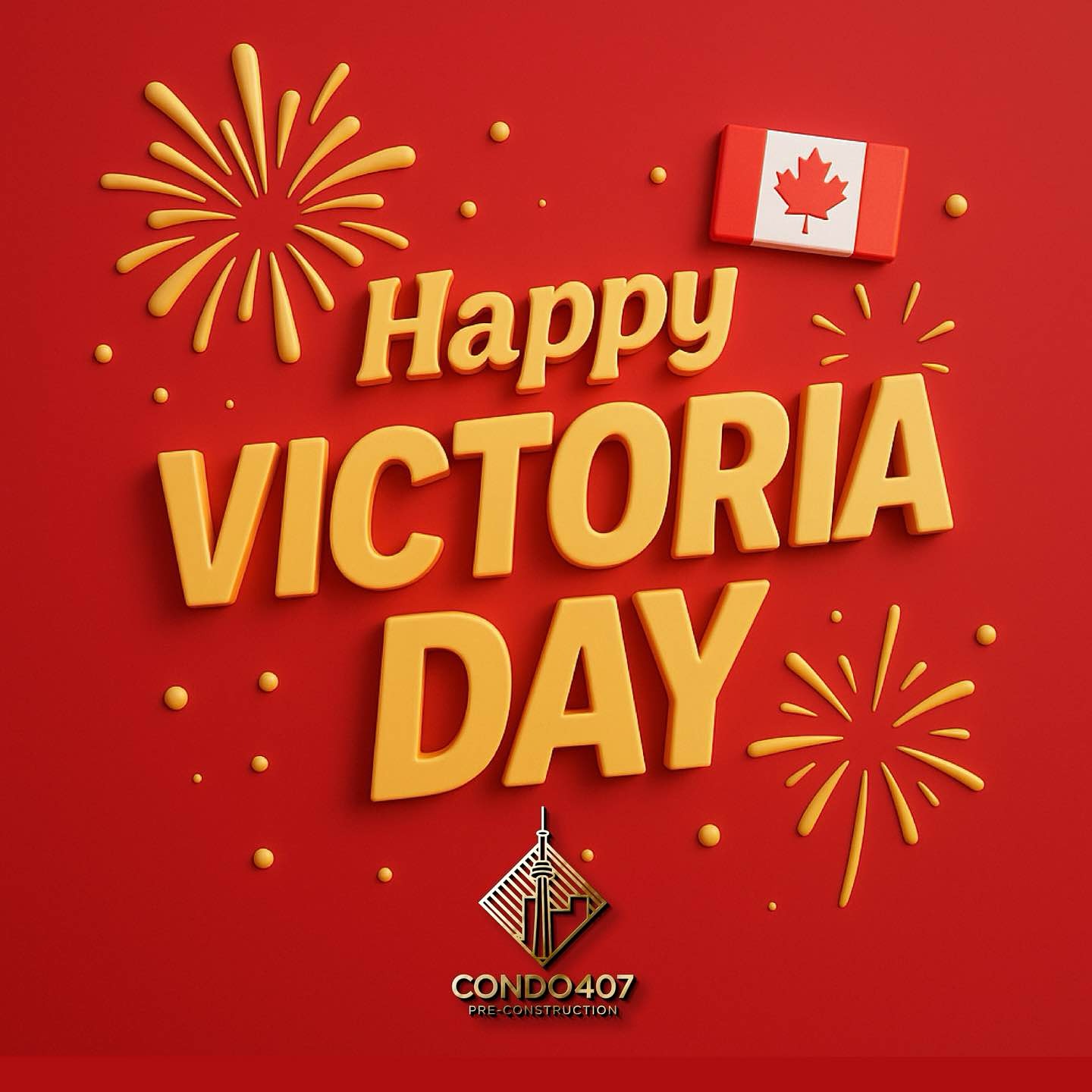 👑 Happy Victory Day! the signal that summer is here!
🧨 Toronto fireworks tonight at Ashbridges Bay, 10PM!
#TorontoRealEstate #FirstHomeToronto #GTACondoLife #RealEstateTips #TorontoMarket