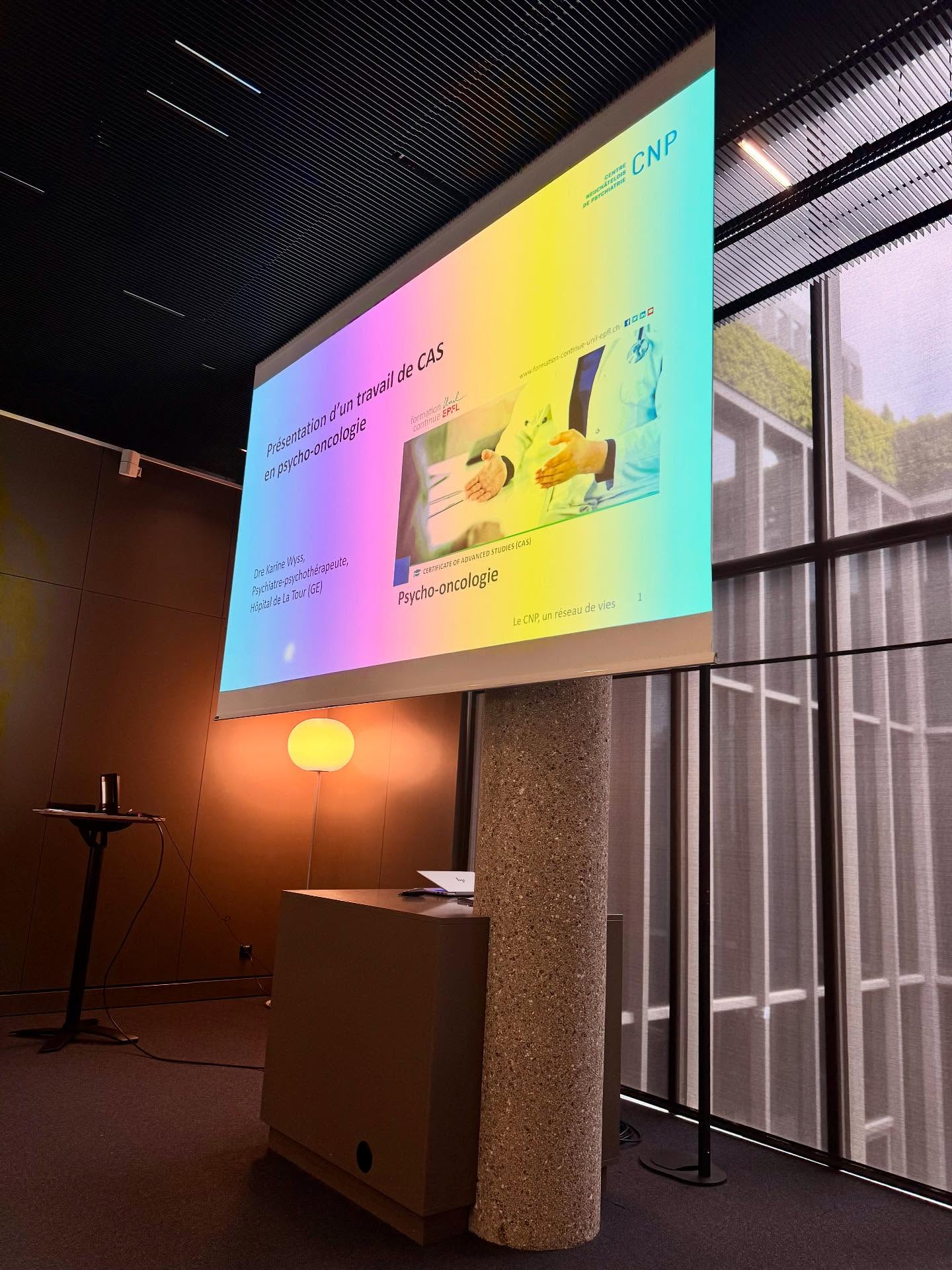 8 mai 2025 💡
Formation continue en Psycho-Onchologie
Merveilleux moment de partage et de belles rencontres .
Un tout grand Merci pour l’organisation à la ligue vaudoise contre le cancer pour ce bel événement .
#liguevaudoisecontrelecancer #liguesuissecontrelecancer #liguefribourgeoisecontrelecancer