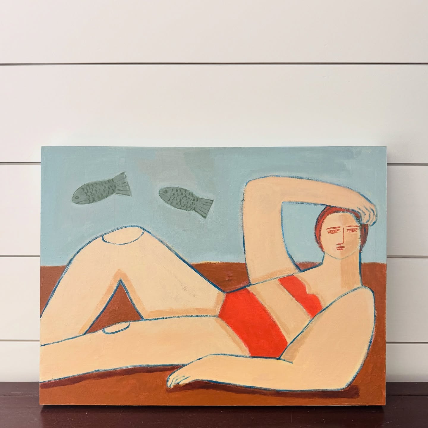 Last day to save 10% on Alison Duncan’s Summer Series!
“Frankie on the Beach” is one of my favorites…this beach babe is ready to find a new home!
If you didn’t get the email with the special offer code, send me a DM and I’ll share the details!