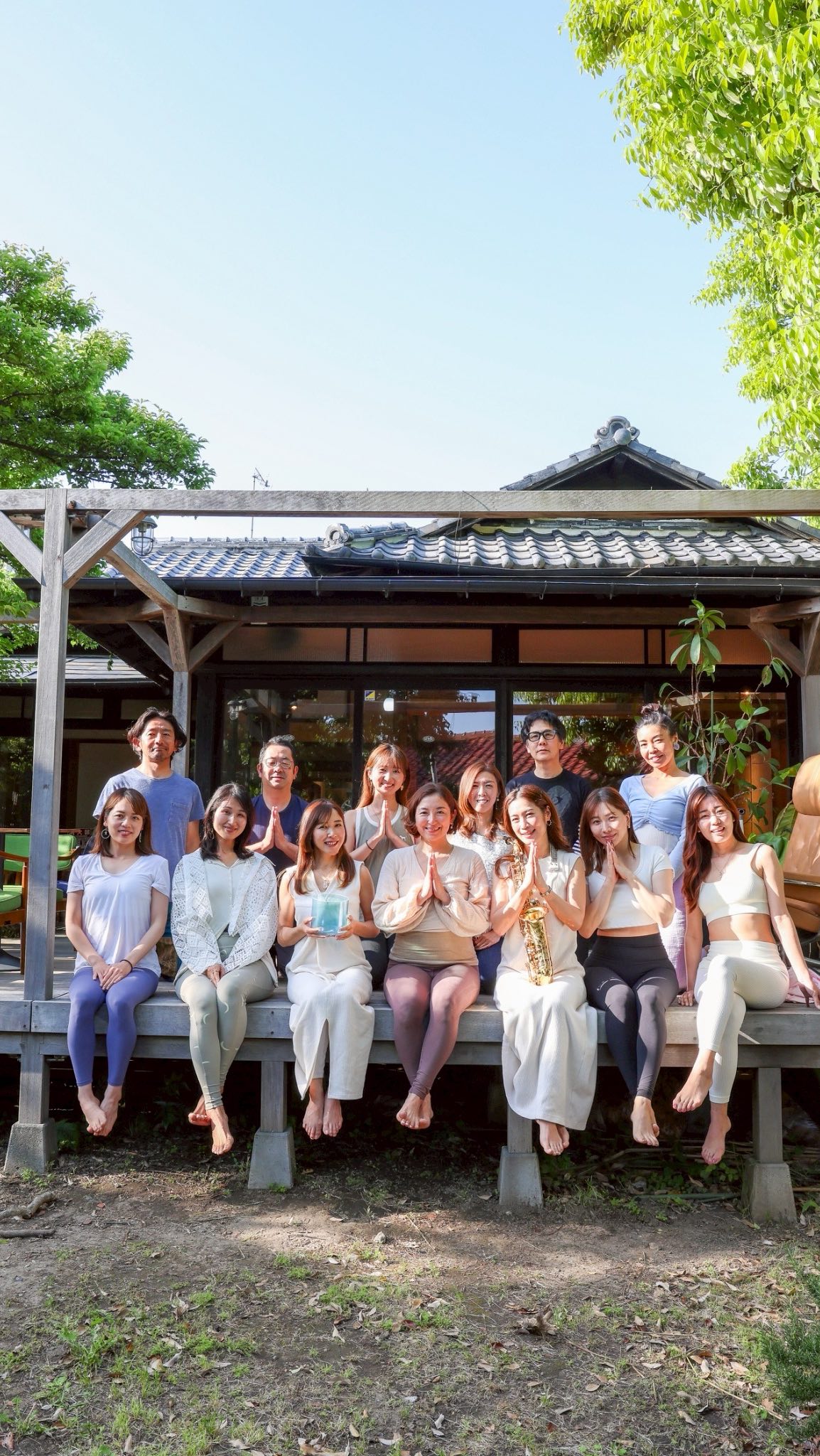 èå±±èžè¡ç¥ã€ãã³ã
ãšã¬&ãµãŠã³ãããŒãªã³ã°
ãåšãã®ãŸãŸã®ç§ã«ç«ã¡éãã
ãªããªãŒããª1æ¥ã§ããâš
äž»å¬ @suya_hayama
ãšã¬ @juli.yoga.shanti
ãµãã¯ã¹ @miho.terachi.saxophone
ã¯ãªã¹ã¿ã«ããŠã« @hasegawa.elena.tomomi
ãåå ã®çæ§ãåã³é¢ä¿è
ã®çæ§ããããšãããããŸããð
#ãªããªãŒã #retreat #ãŠã§ã«ãã¹ #wellness #ãµãŠã³ãããŒãªã³ã° #soundhealing #ãšã¬ #yoga #SUYU #æç°çŒ #èå±± #hayama #seethesun #倿°å®¶ #vegan