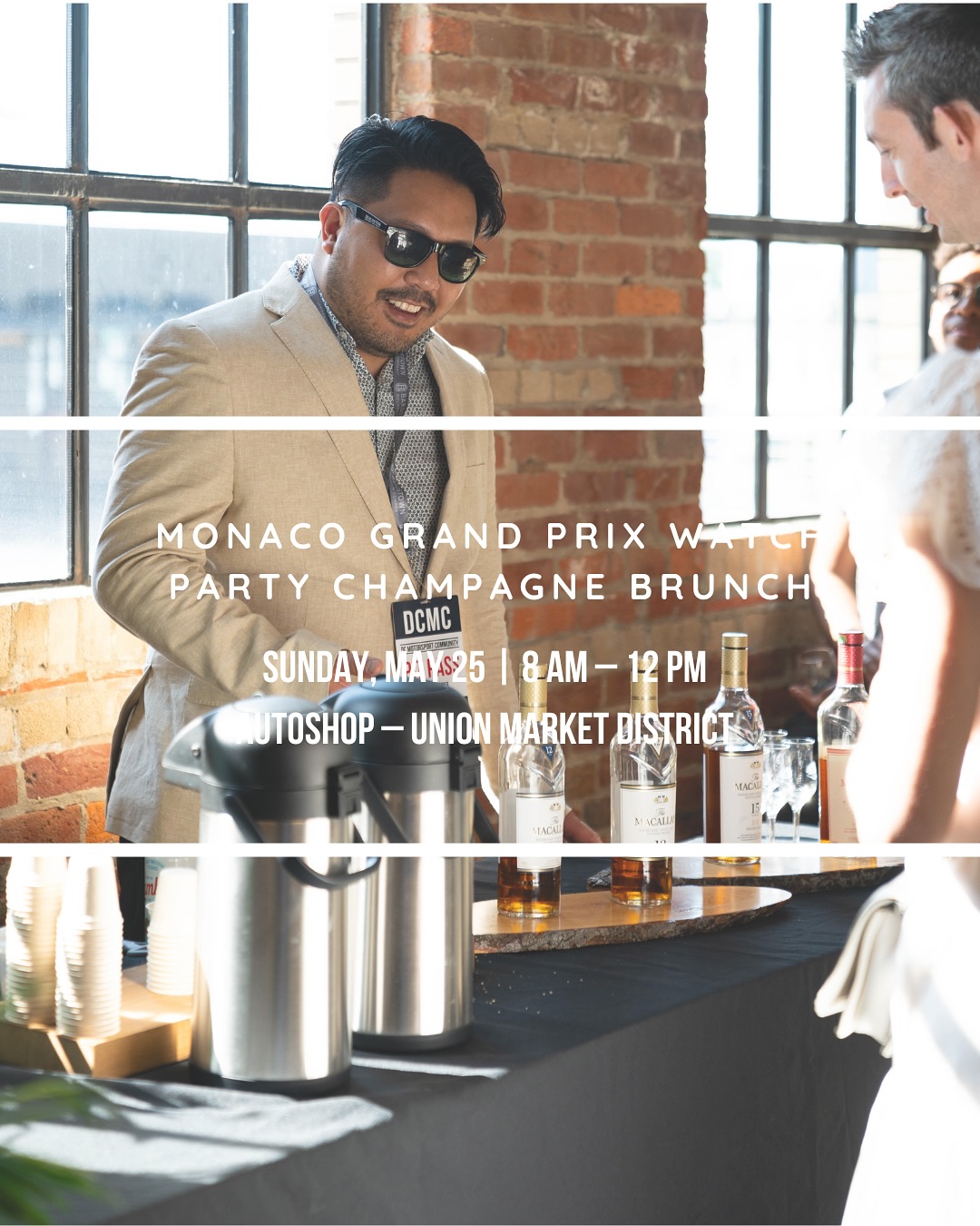 A true VIP experience, with passed bites by Cordelia FishBar, Riviera wines by Wine on Wheels, and that irresistible je ne sais quoi that defines Monaco. 🍷✨
Sip curated pours from Macallan, Volcán, and Belvedere, lounge in style, and take in the Memorial Day Sunday scene.
🎟 VIP Admission + Wine Tasting
Includes access to our VIP lounge + 4 Riviera-inspired wine pours (sparkling, white, rosé, and red), all benefitting Wine on Wheels.
🥂 Want the VIP experience without the tasting? We’ve got you - limited tickets available at a lower price.
✨Plus, style meets celebration: our friends at Krewe will be on-site with a chic display and raffling off a pair of their iconic sunglasses to one lucky guest. Every ticket enters you to win.
Celebrate with purpose. Celebrate with style.
#DCMCMonacoWatchParty #WineOnWheels #MemorialDayDC