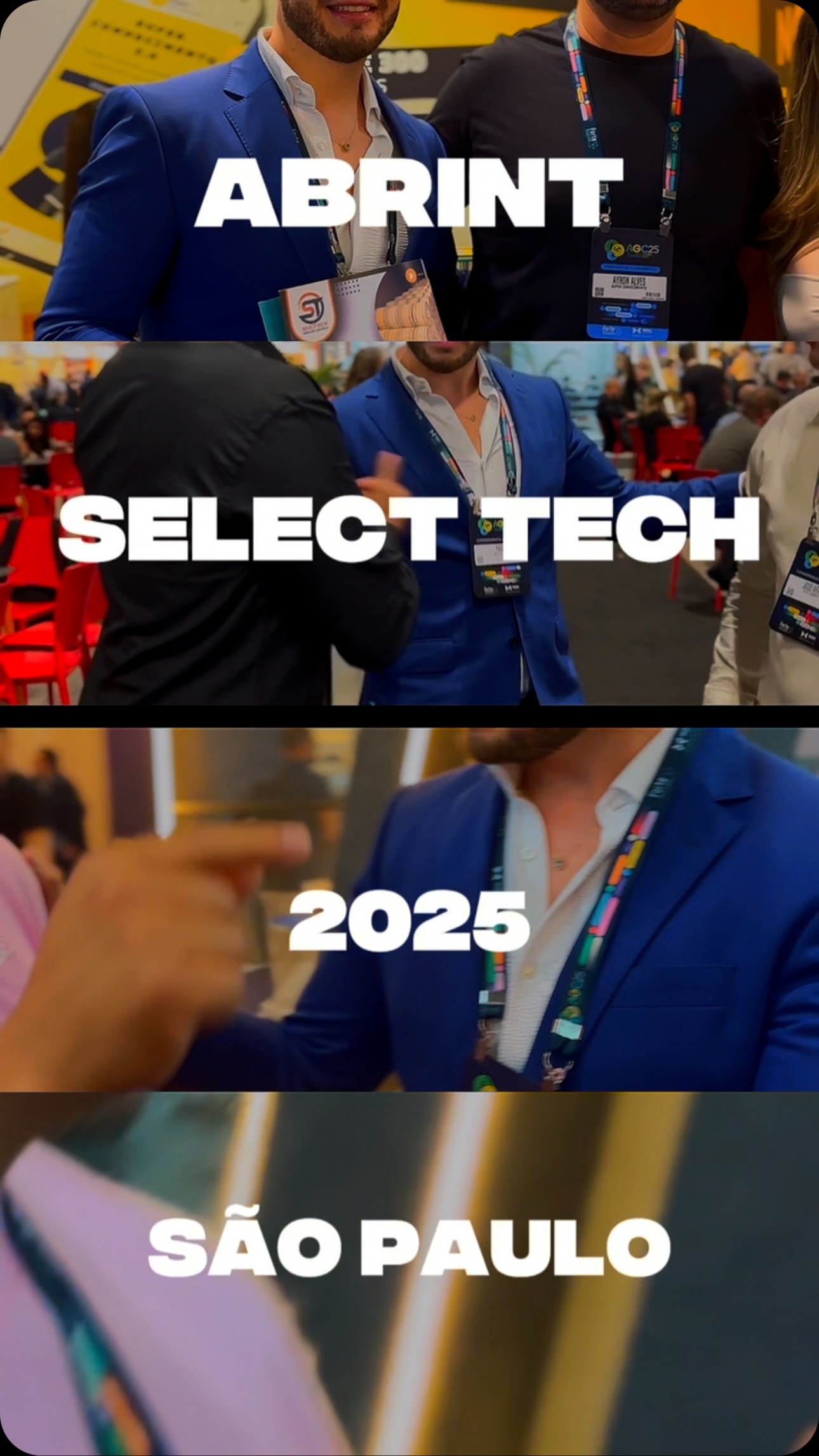 Presença marcada na ABRINT 2025!
A Select Tech esteve presente com soluções que estão transformando o mercado de telecom.
Teve networking, tecnologia de ponta e até depoimento especial de quem já confia na gente!
Confira como foi esse momento inesquecível.
#SelectTech #ABRINT2025 #TecnologiaQueConecta #ProvedorDeInternet #ClienteSatisfeito #FeiraDeNegócios