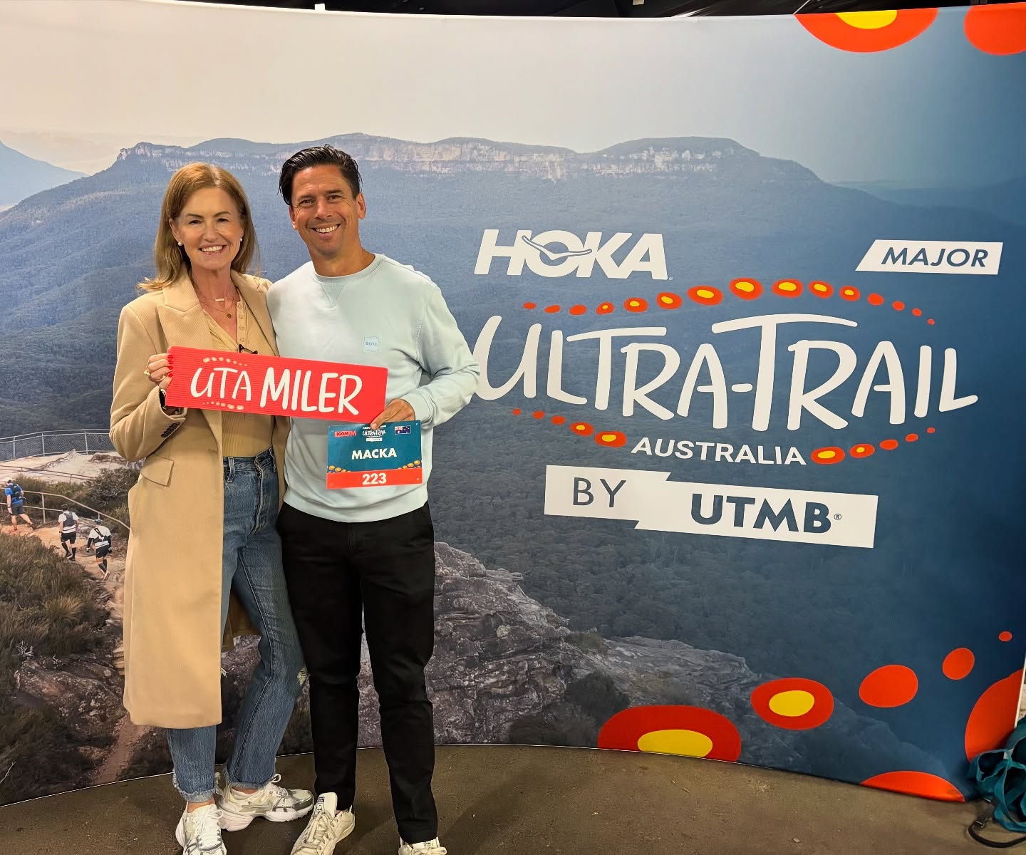 A special weekend in the Blue mountains supporting my husband completing the @ultratrailaustralia Miler event.
163 kms of trail running, so much up and down (literally and figuratively). We had such a great crew of support people to assist at his checkpoints and run with him at different stages.
I dont think either of us fully comprehended the difficulty of this event and how many don’t end up finishing. Even though he’s done many endurance events before (many Ironman events and 24 hr cycling races), as he says, this was the hardest by far.
I can’t comprehend trail running in the dark with just a head torch, trying ti navigate the climbs (and mud on this occasion !).
Completed in 26hrs 39min.