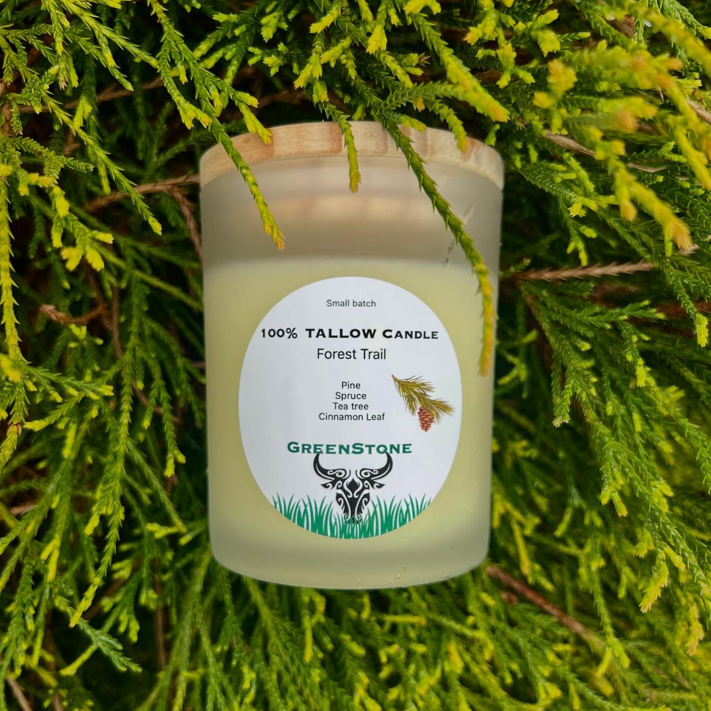 🌲100% tallow candles made from organic grass fed & grass finished beef sourced from Black Creek on Vancouver island 🍁 made with a cotton wick coated in beeswax and essential oils. No toxins, no artificial fragrance, only natural ingredients! 2oz and 4oz jar available #tallow #beeftallow #tallowcandles #essentialoils #naturalproducts #candles #local #vancouverisland #portalberni #wellness #spaday #treatyourself