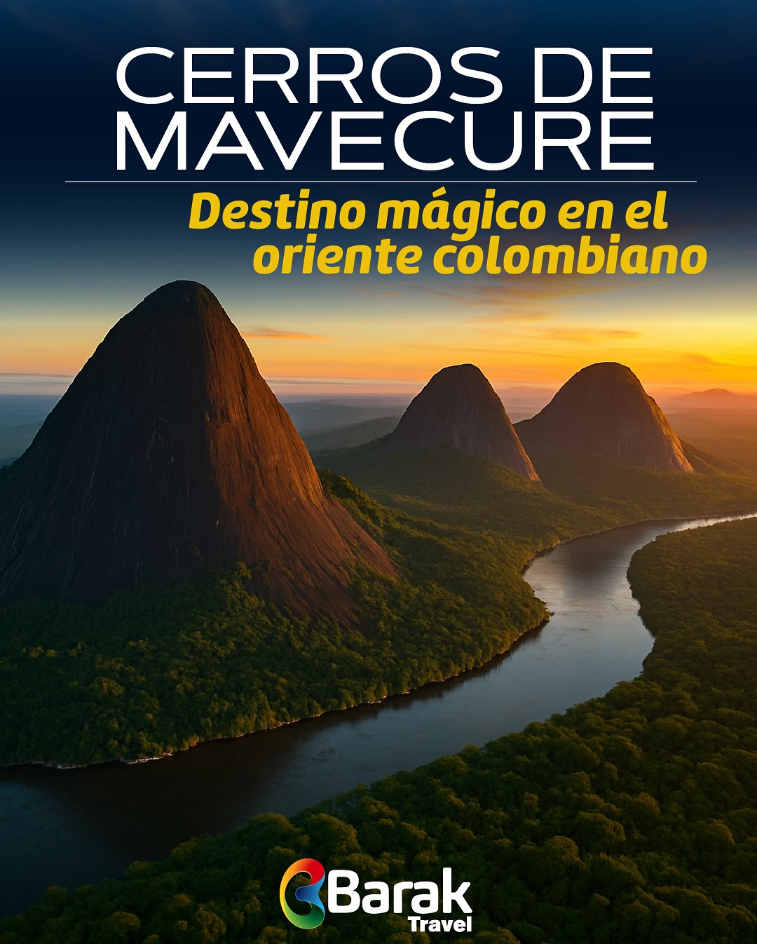 ✨ ¿Listo para una aventura fuera de lo común?
Ven y descubre la majestuosidad de los Cerros de Mavecure 🏞️🛶
Paisajes milenarios, cultura indígena y conexión total con la naturaleza 🌿🔥
📍 Una experiencia única en la selva colombiana te espera…
¡Solo con Barak Travel! 💼🌍
📲 Escríbenos ahora y prepárate para vivir algo inolvidable 🌅📸
#ViajaConBarak #CerrosDeMavecure #AventuraColombiana