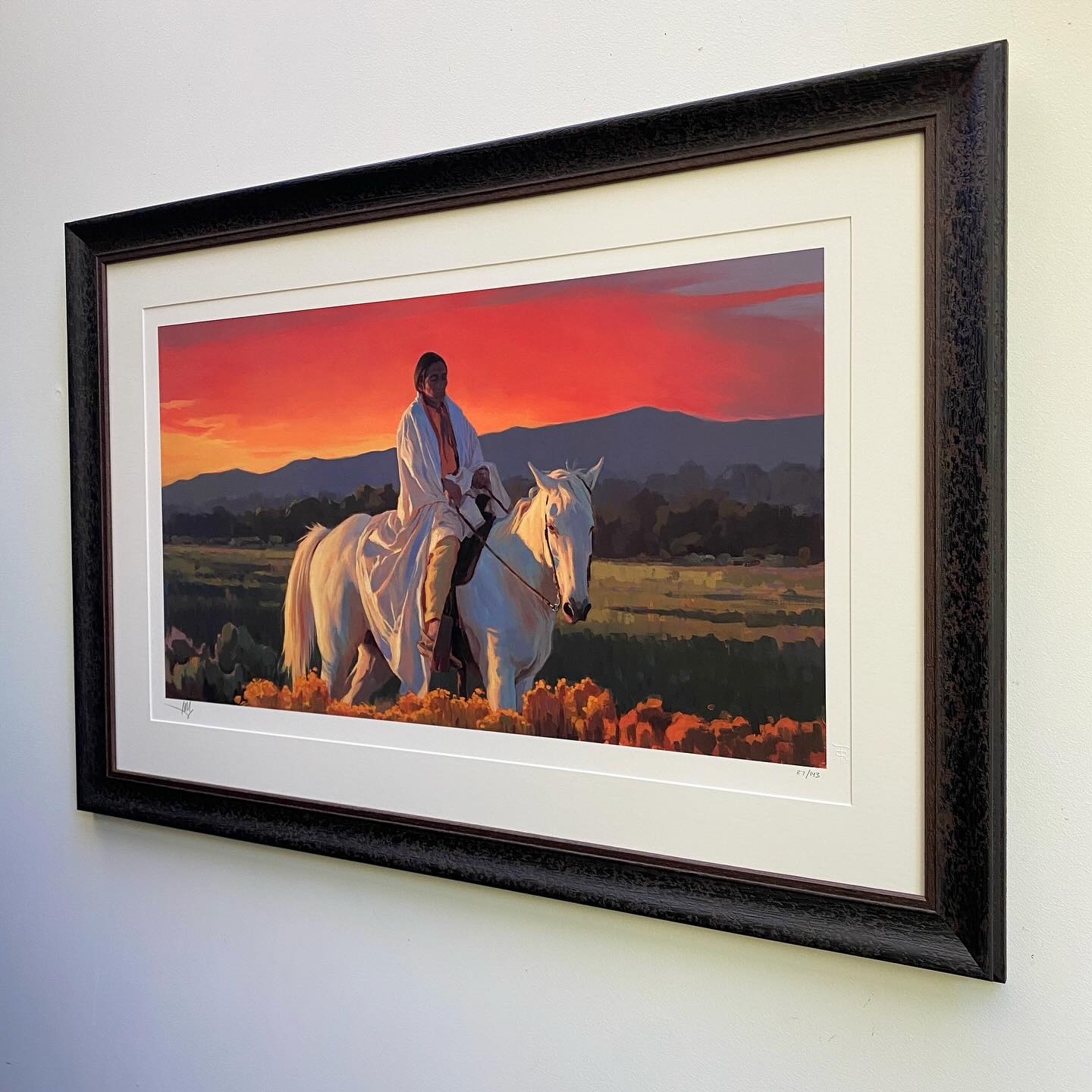 Another client with great taste in fine art and frame choice!
#markmaggiori
#avonframingsupplies
#nzframers