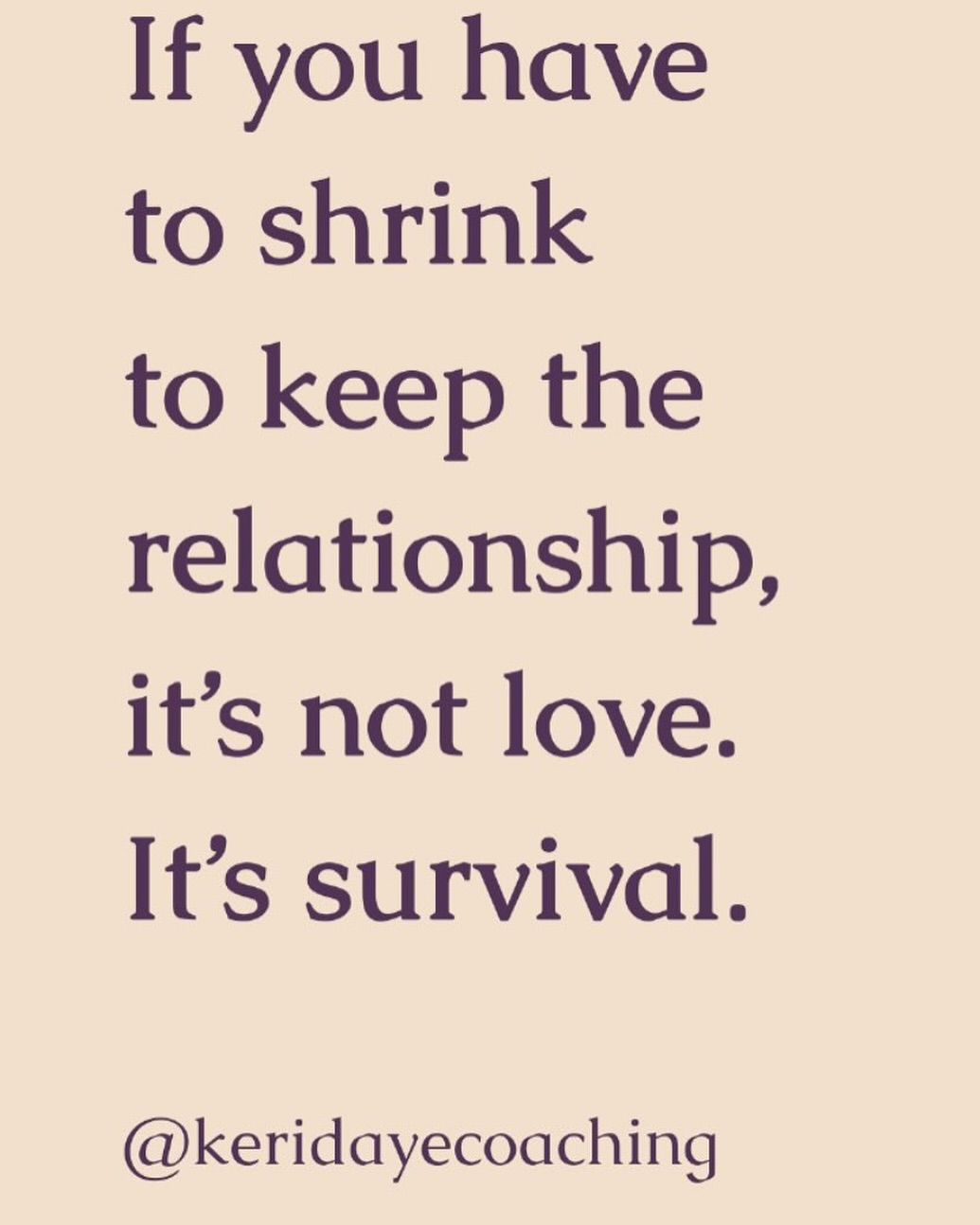 You were never meant to disappear inside the thing that was supposed to make you feel whole ❤️
#keridayecoaching
#traumacoach
#relationshiptrauma
#selfabandonment
#toxicrelationships
#shineyourlight