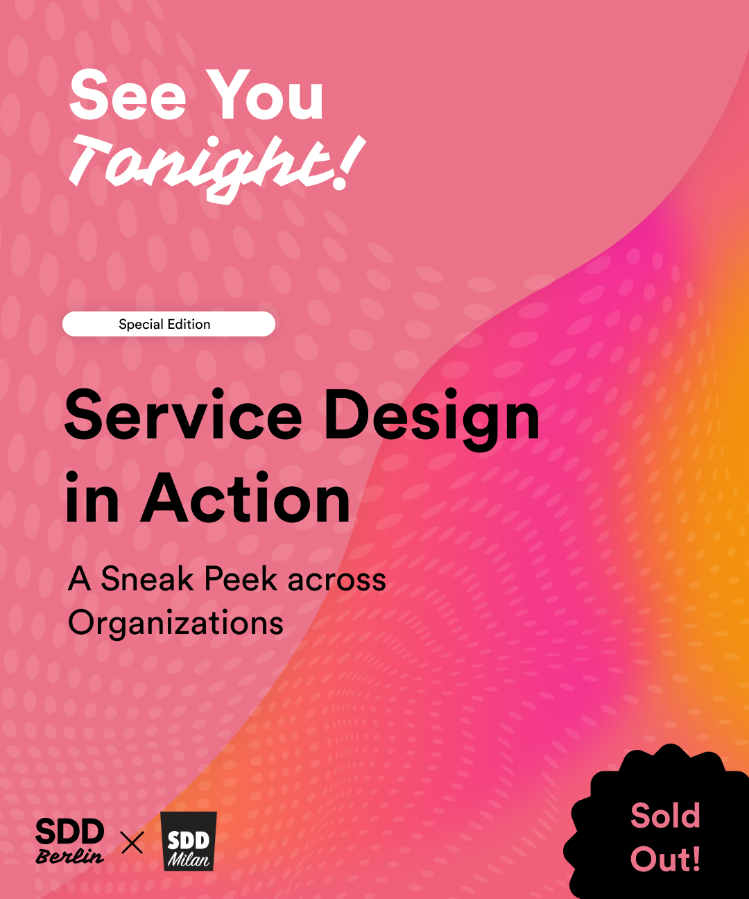 #Tonight is the Night! 🌟
Looking forward to the double-dose of Service Design Drinks!
#When: May 22nd, 2025 at 6:30 PM
#Where: @jakala_germany, Karl-Marx-Allee 90A, 10243 Berlin
#Agenda:
18:30 - Doors open
19:00 - Event starts
19:15 - Lightning talks from Nitya Kumar and Angela Corrado in #Berlin, followed by enlightening talks from #Milan
20:00 - Networking and Drinks
Don't miss out on this fantastic evening! 🎉