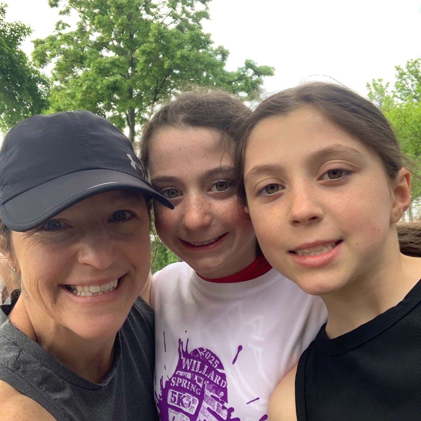 Fun 5k over the weekend with these girls who are getting stronger and faster everyday🏅💪