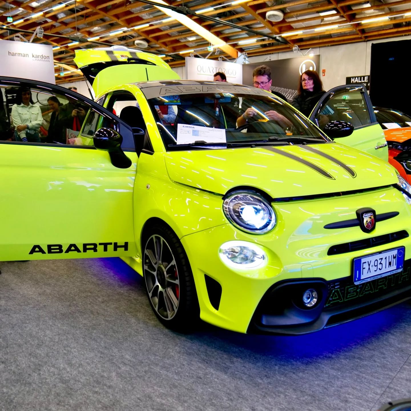 🎶Great💯 satisfaction comes from the Emma Final🌏 in Salzburg... European Champions🥇 in the ESQL LIMITED category, Demo car STEG🇮🇹 & AUDIOSYSTEM🇮🇹 Italia.. Also this time we competed with the best brands in the world having the best.. the Murabito brothers 💪 of the MHD team after the extraordinary world success in DB DRAG also this time were impeccable in building a great success.. Fiat 500 Abarth 595 GREEN..Italian Team 🇮🇹 Italian car🇮🇹, Italian products 🇮🇹