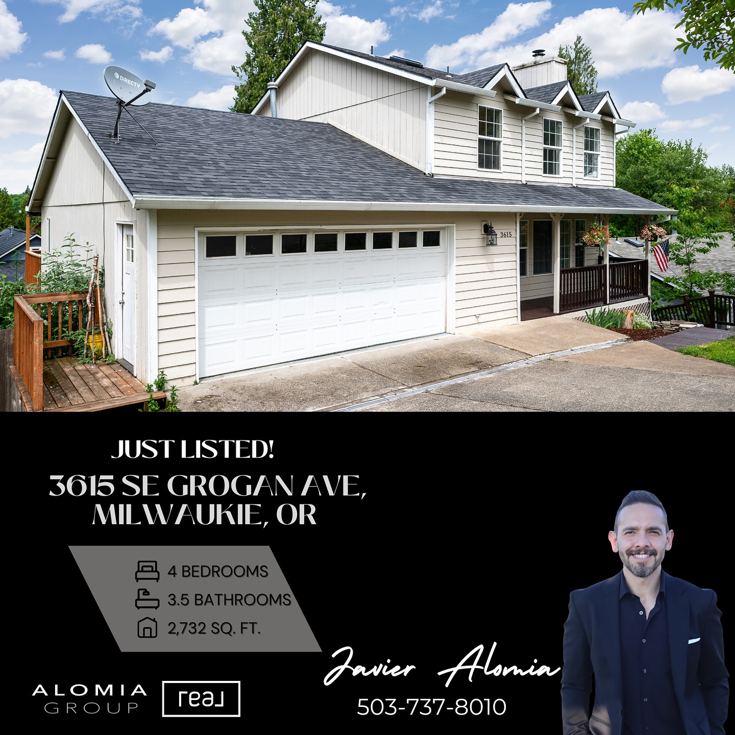 🏡 3615 SE Grogan Ave, Milwaukie, OR 97222 ✨
💰$599,900
✨ 4 beds / 3.5 baths | 2,732 sq ft
👩🍳 Chef’s kitchen w/ granite countertops, stainless-steel appliances & double sinks
🛋 Open-concept main floor flowing to living & dining areas
🏠 Private lower-level mother-in-law suite with exterior entry & plumbed 2nd kitchen hookup
🪜 Brand-new staircase leading to the backyard
🌸 Wrap-around deck overlooking fully fenced yard with Japanese cherry blossom & Douglas firs
🪶 Thriving hummingbird habitat nestled among Yamhill hazelnut & oak trees
📦 175 sq ft bonus storage room
🔧 5-year-old roof & mechanical systems for peace of mind
🚗 Attached 2-car garage with opener
❄️ Central air & forced-air heat
🔦 Daylight-finished basement perfect for additional living space
📍Just off the Milwaukie Expressway — easy access to downtown & local amenities
📲 DM to schedule a private tour or contact Javier Alomia at (503) 737-8010.