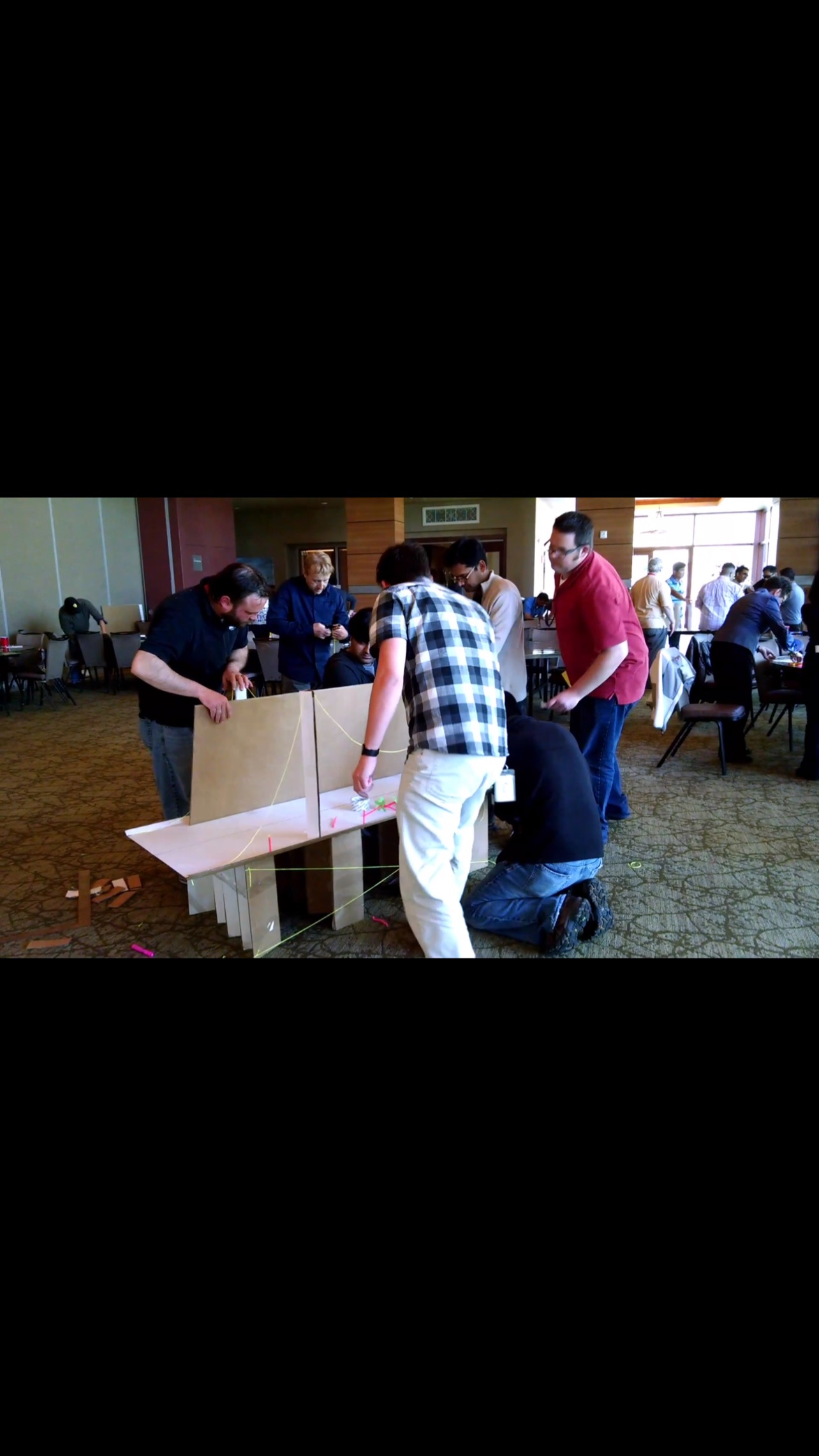 Building Bridges is one of our most popular construction challenges. Teams take on the role of competing engineering firms, tasked with designing, building, and pitching a bridge model for a growing city. The challenge teaches real-world skills in collaboration, customer interaction, and innovation—ending in high-energy presentations and surprising team achievements.
#buildingbridges #corporategames #teambuilding